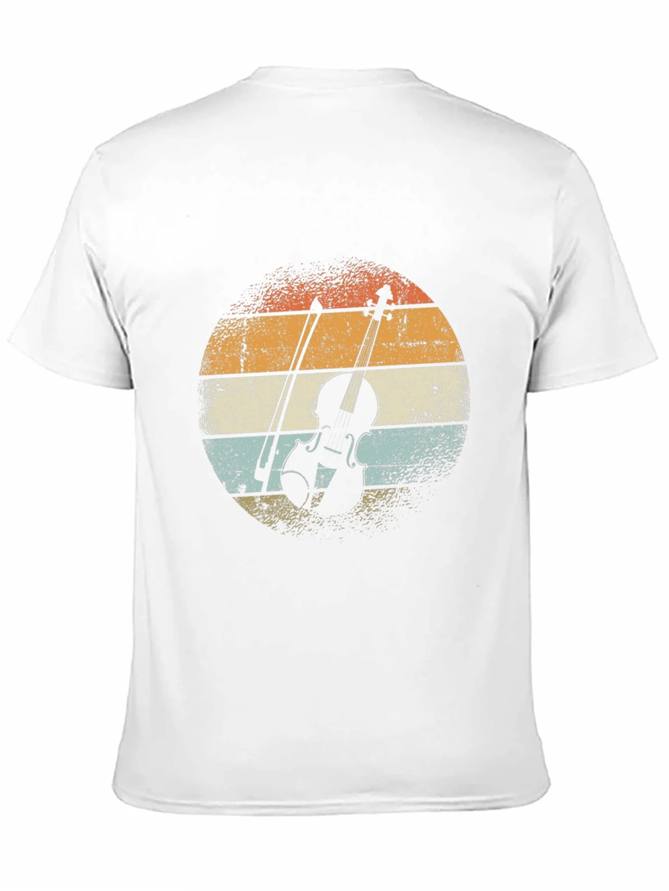 Rebbecca Retro Violin T-Shirt - Musician Apparel