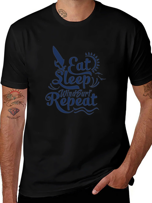 Rebbecca Eat Sleep Windsurf Repeat Graphic Tee