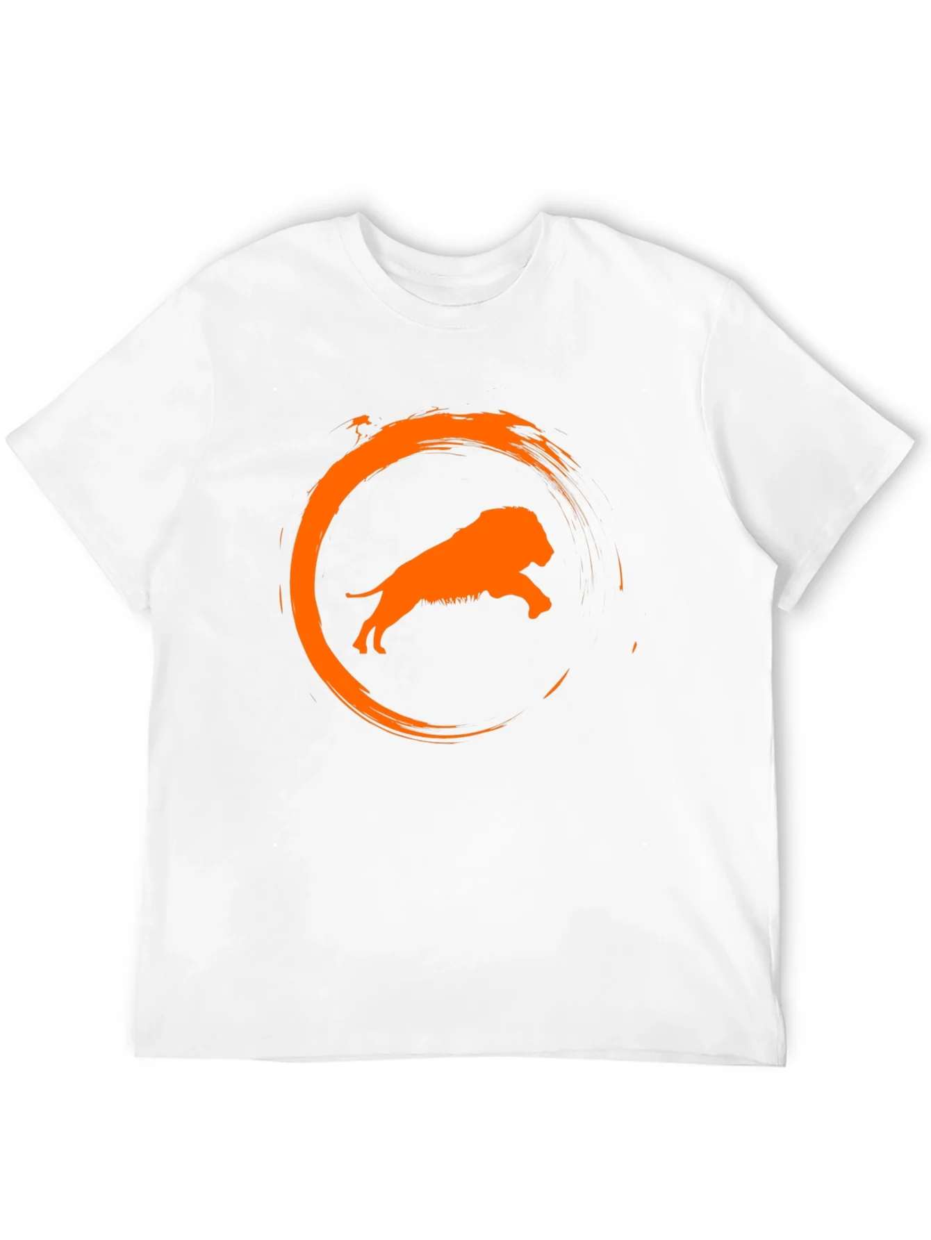 Rebbecca Lion Circle Graphic Black T-Shirt