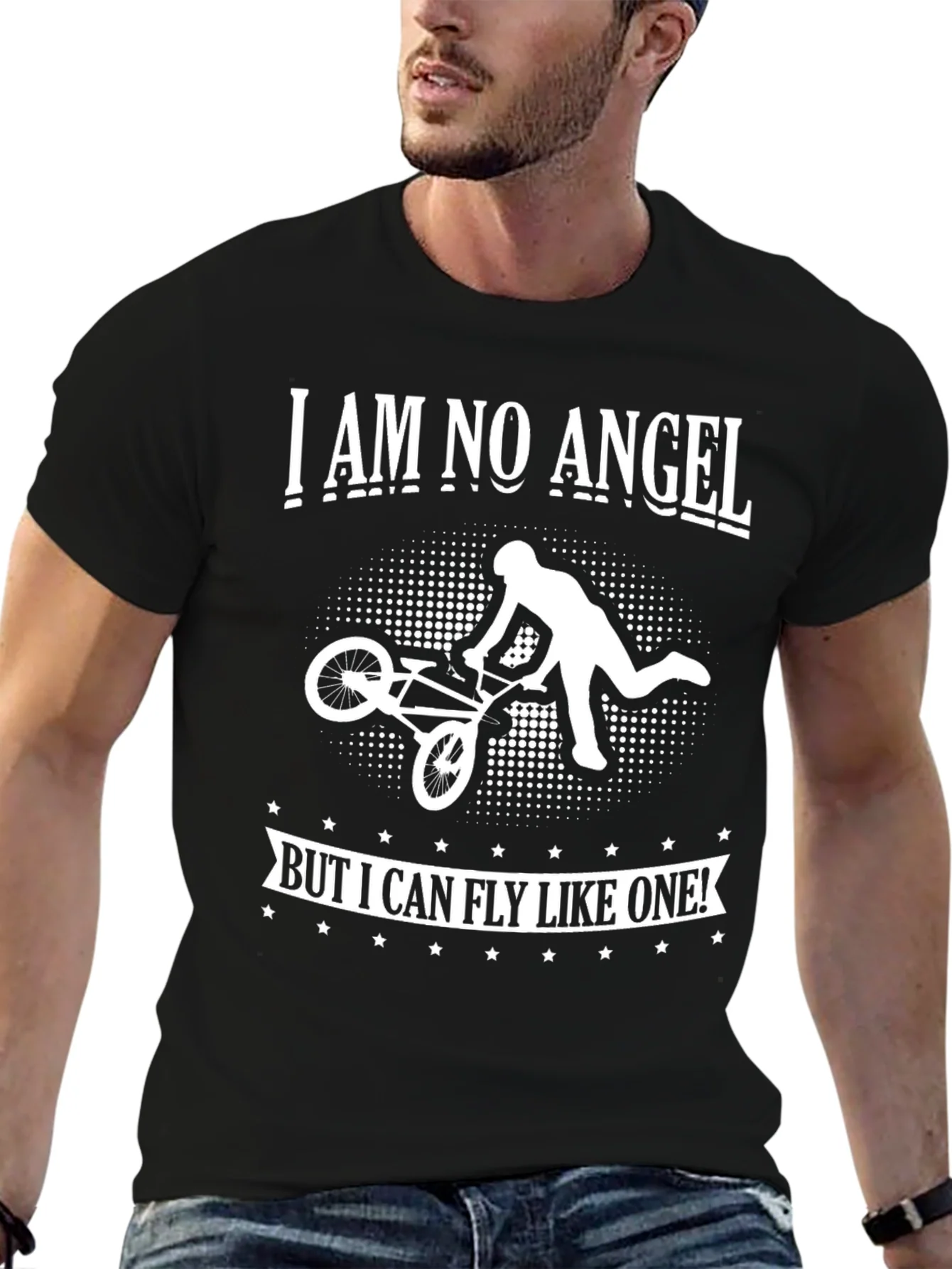 Rebbecca I Am No Angel T-Shirt - BMX Style