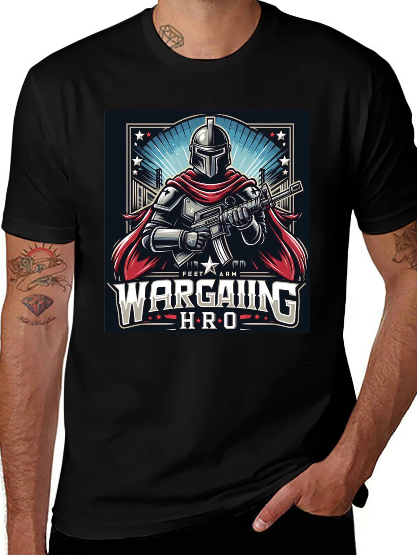 Rebbecca Wargaming Hero Graphic Tee