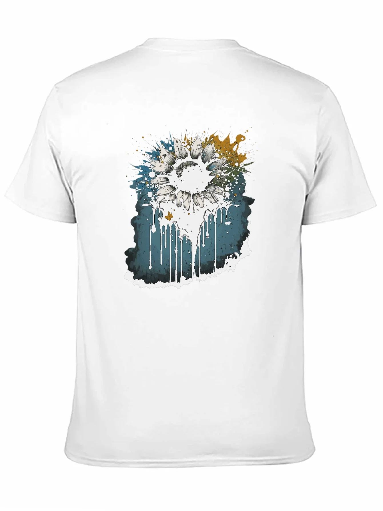 Rebbecca Sunflower Splash Graphic Tee