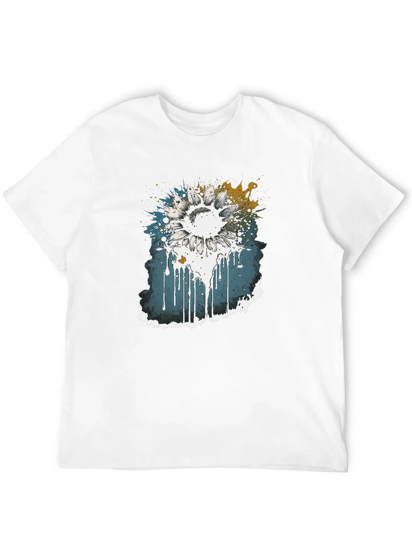 Rebbecca Sunflower Splash Graphic Tee