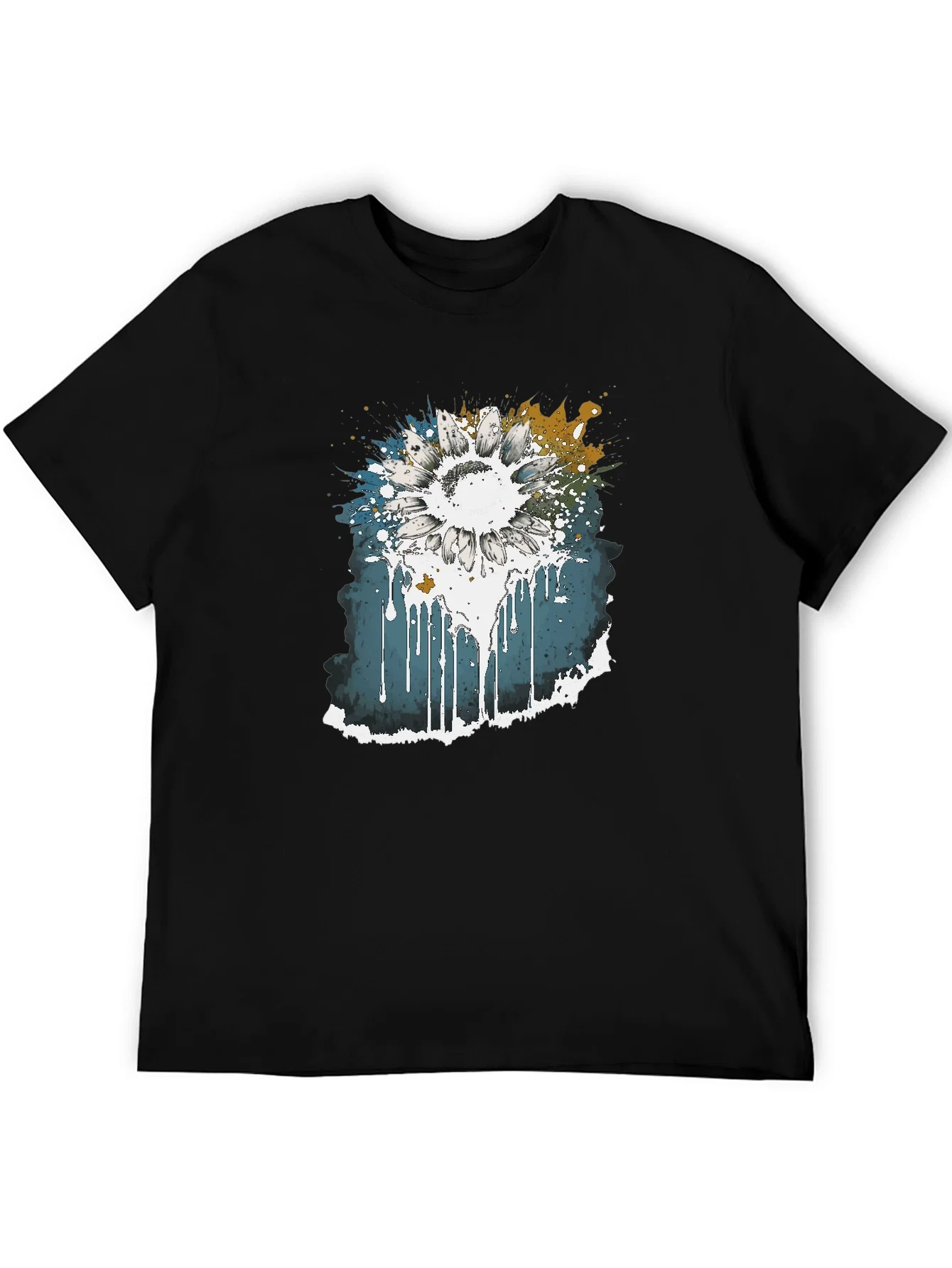 Rebbecca Sunflower Splash Graphic Tee