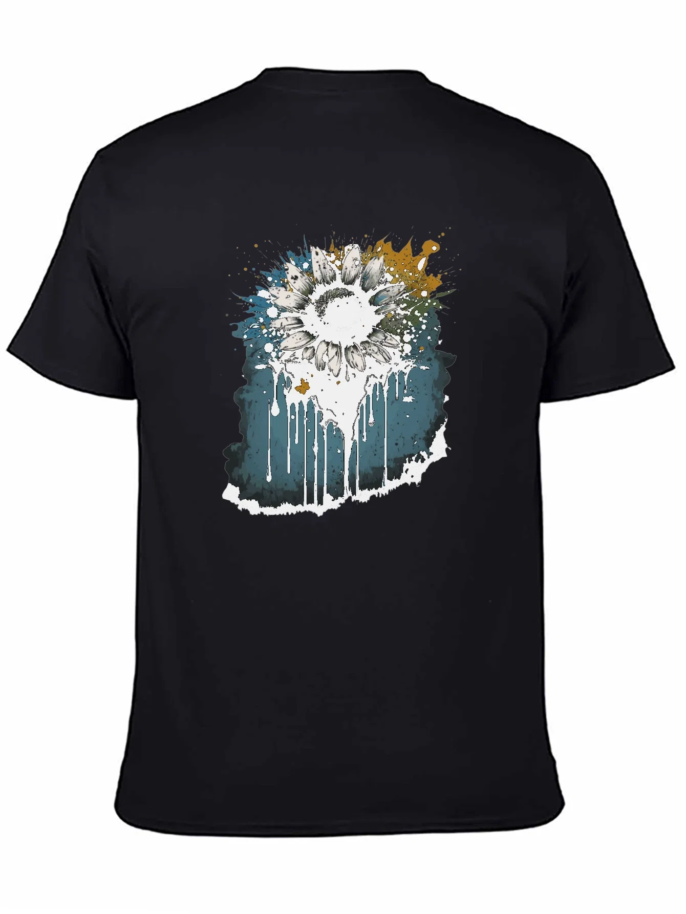 Rebbecca Sunflower Splash Graphic Tee