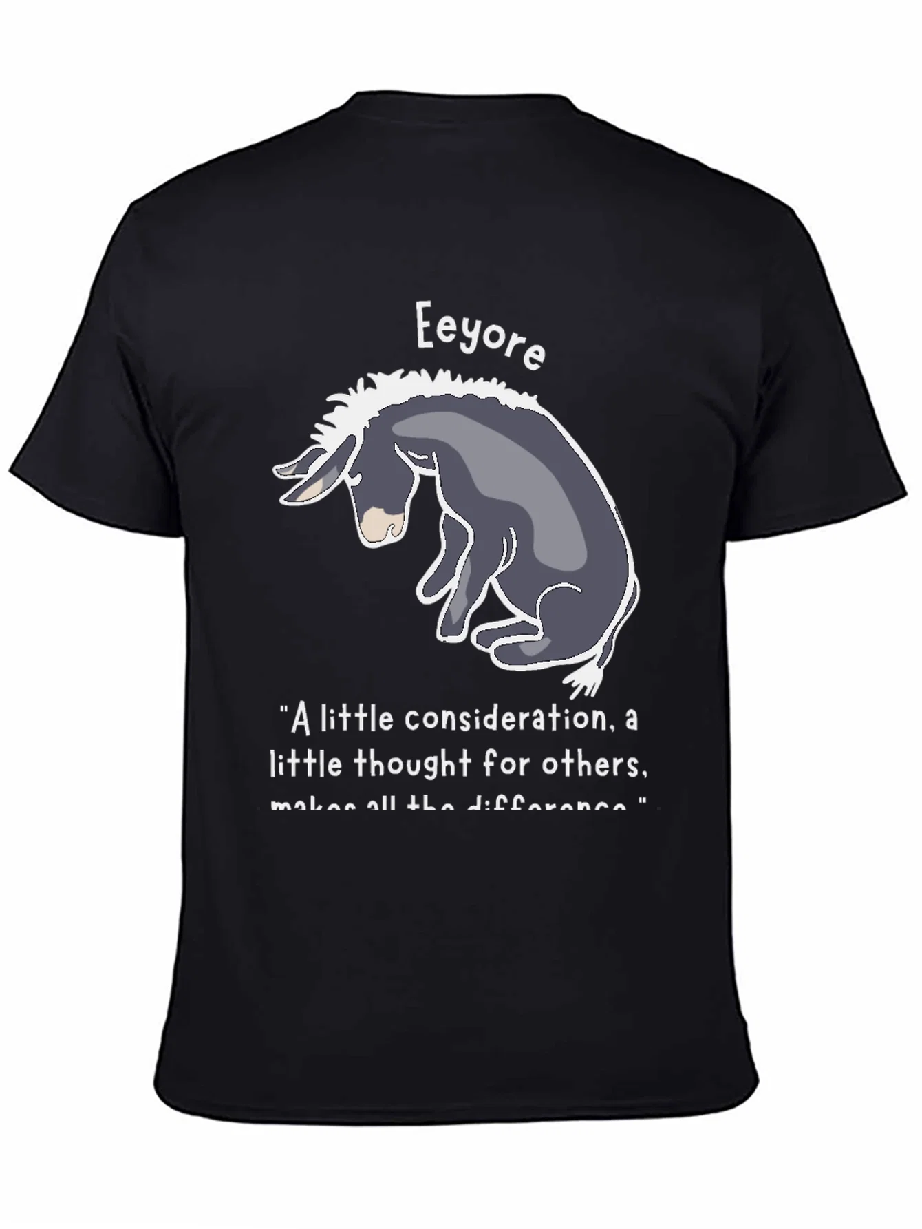 Rebbecca Eeyore T-Shirt: Considerate Thoughtful Design
