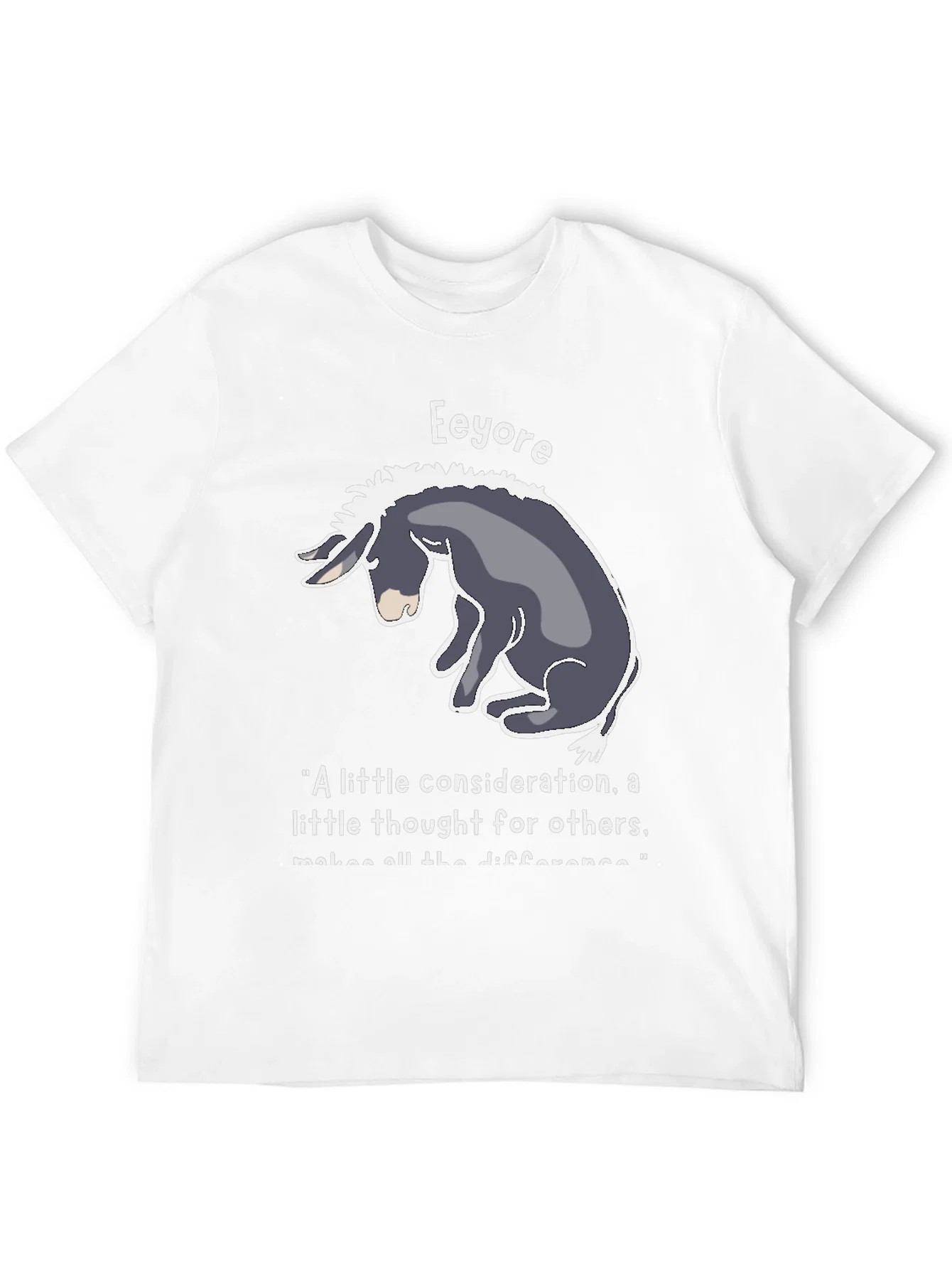 Rebbecca Eeyore T-Shirt: Considerate Thoughtful Design