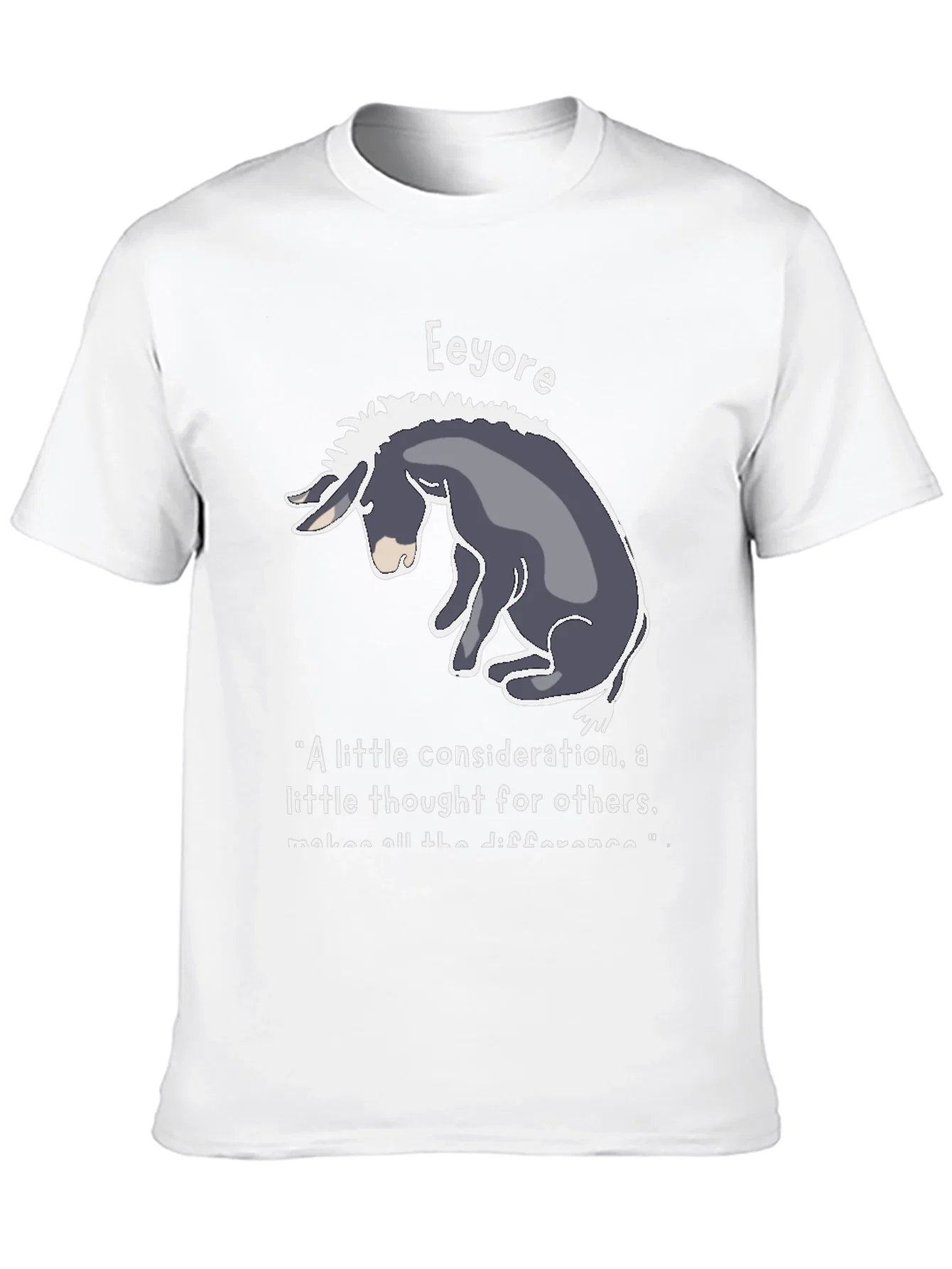 Rebbecca Eeyore T-Shirt: Considerate Thoughtful Design