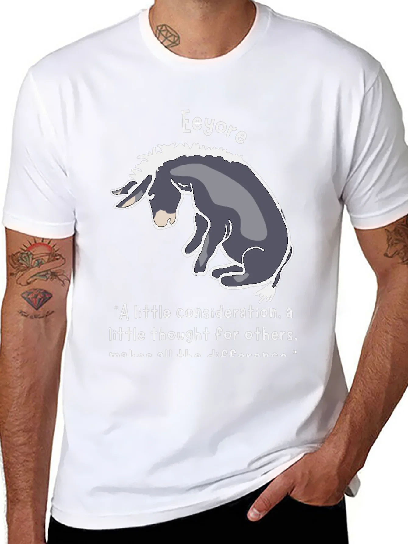 Rebbecca Eeyore T-Shirt: Considerate Thoughtful Design