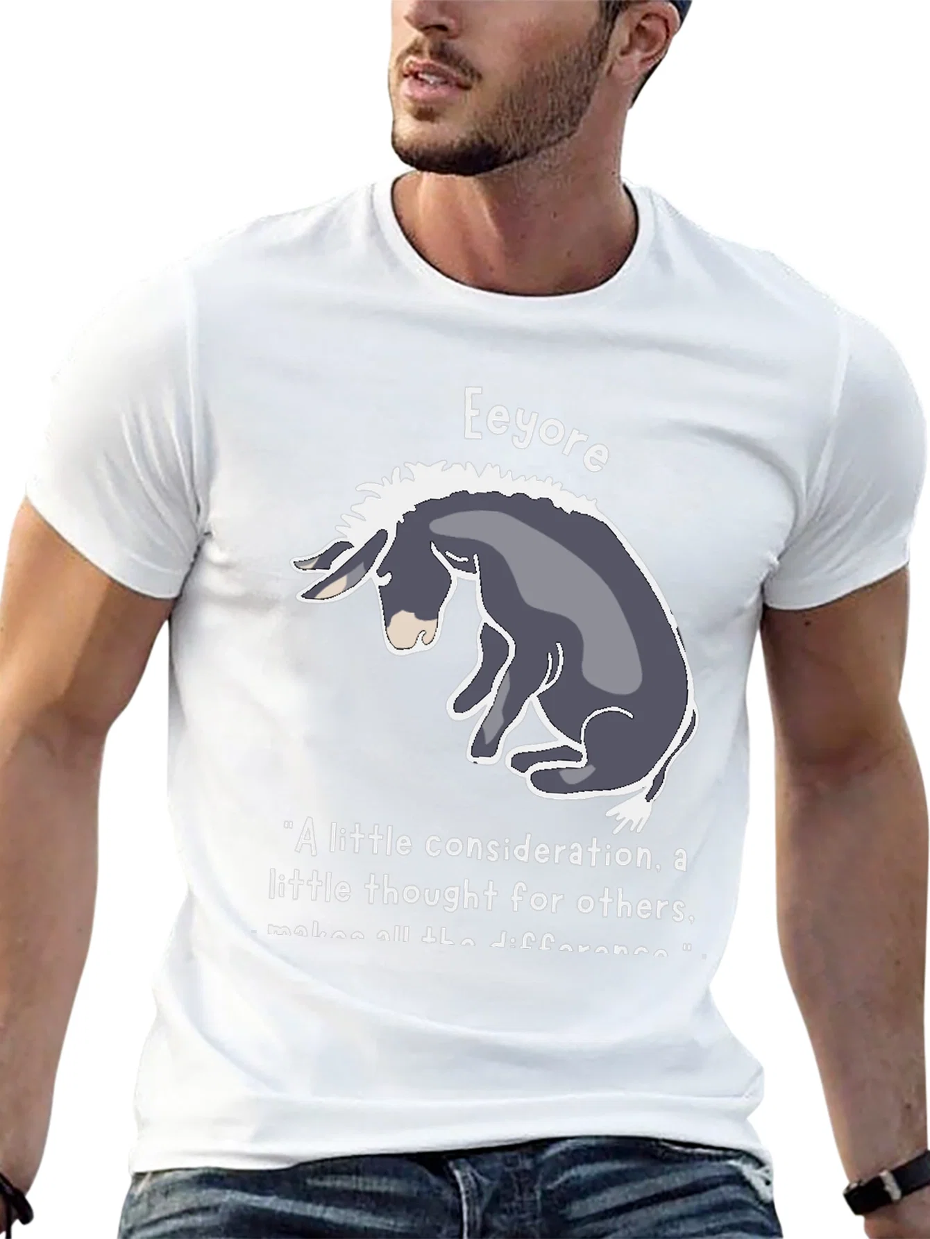 Rebbecca Eeyore T-Shirt: Considerate Thoughtful Design