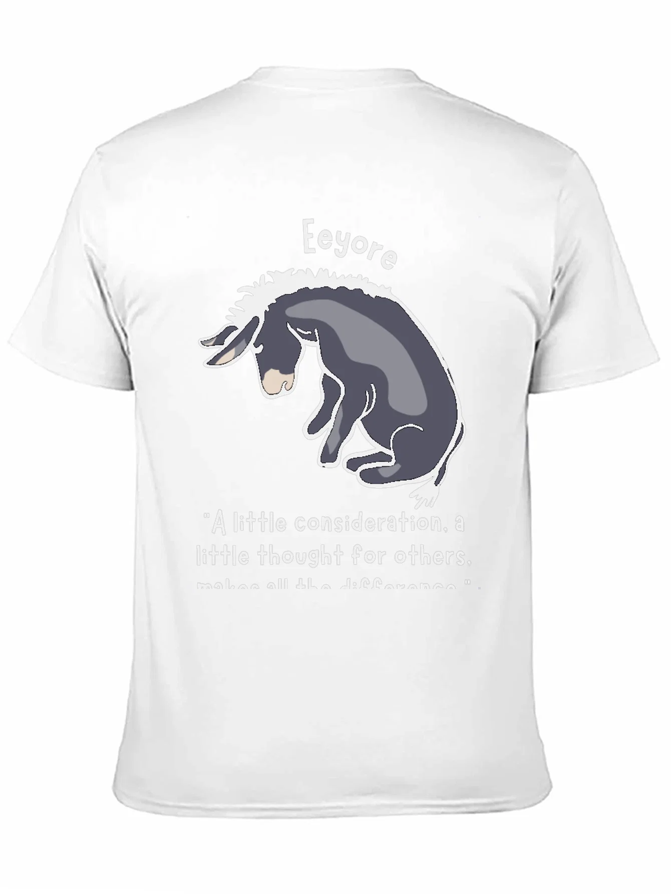Rebbecca Eeyore T-Shirt: Considerate Thoughtful Design