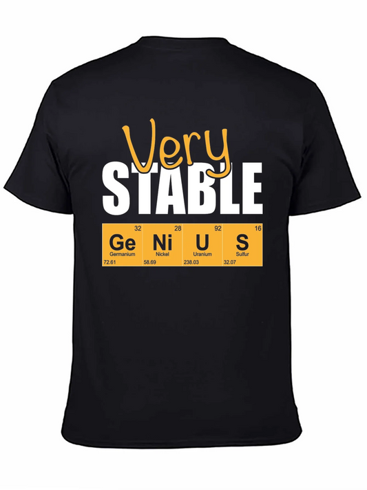Rebbecca Very Stable Genius Periodic Table T-Shirt