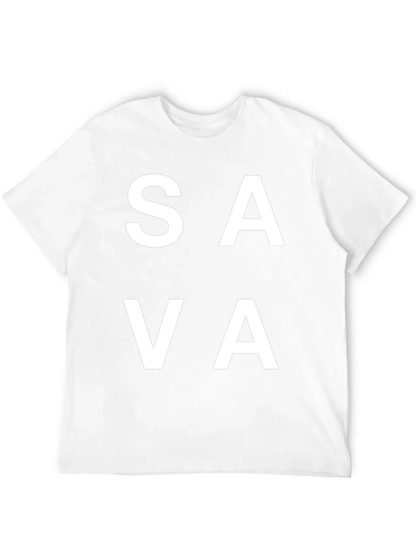 Rebbecca SAVA Graphic Tee - Casual Black T-Shirt