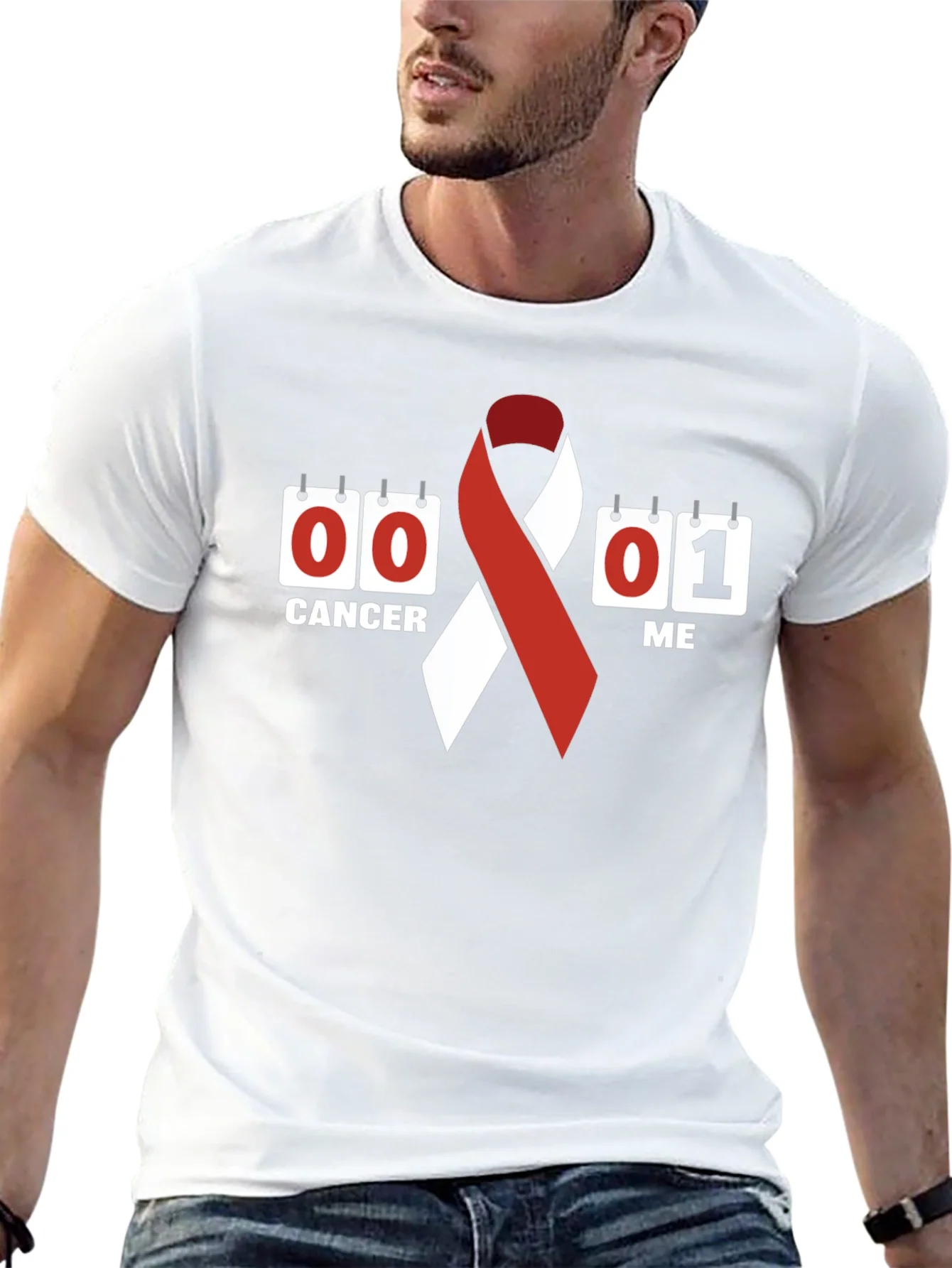 Rebbecca Cancer Awareness Ribbon T-Shirt