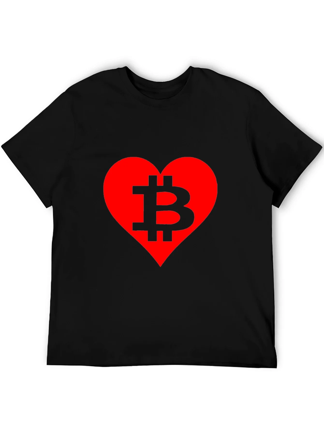 Rebbecca Bitcoin Lover T-Shirt - Crypto Heart Tee