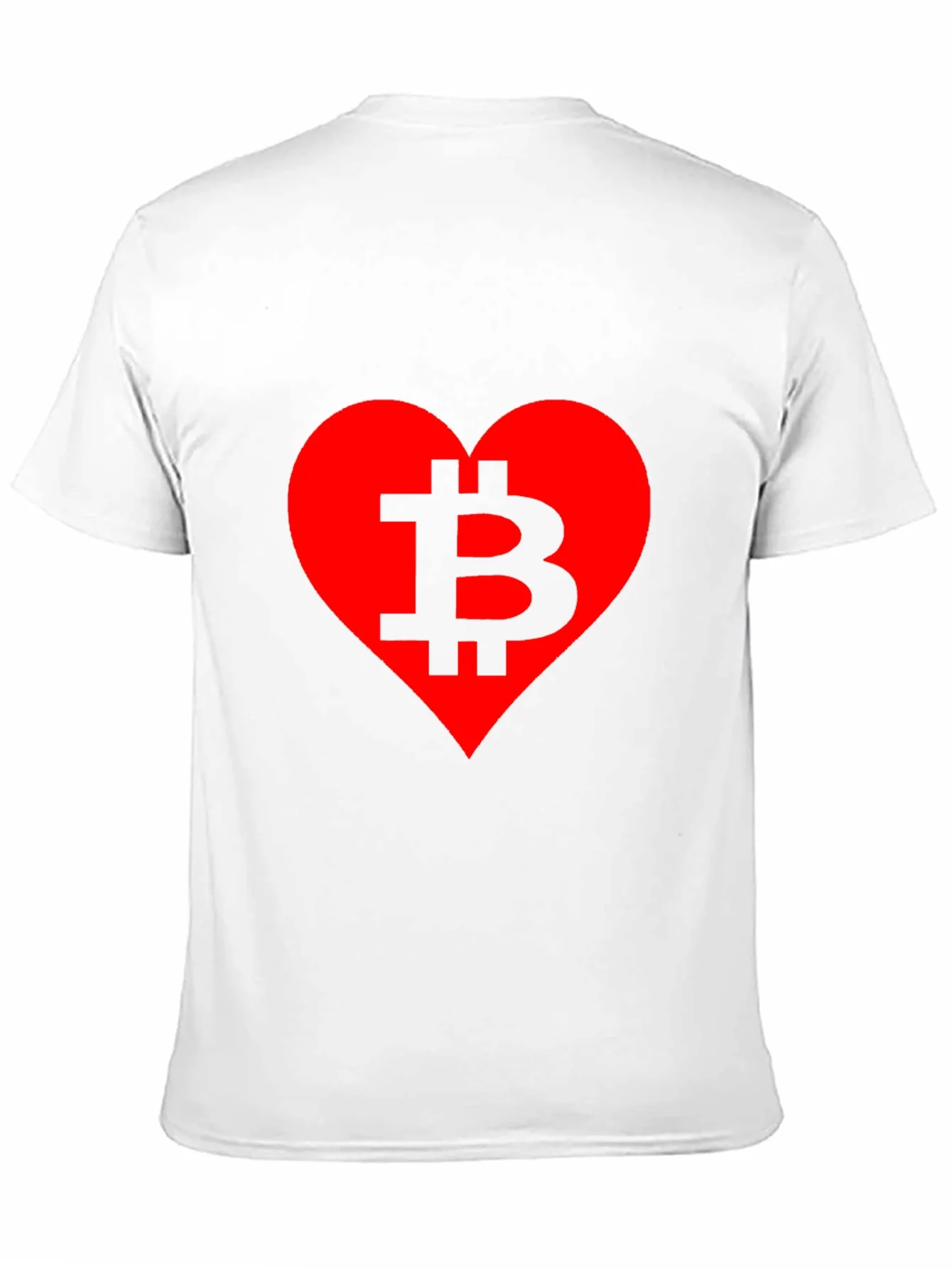 Rebbecca Bitcoin Lover T-Shirt - Crypto Heart Tee