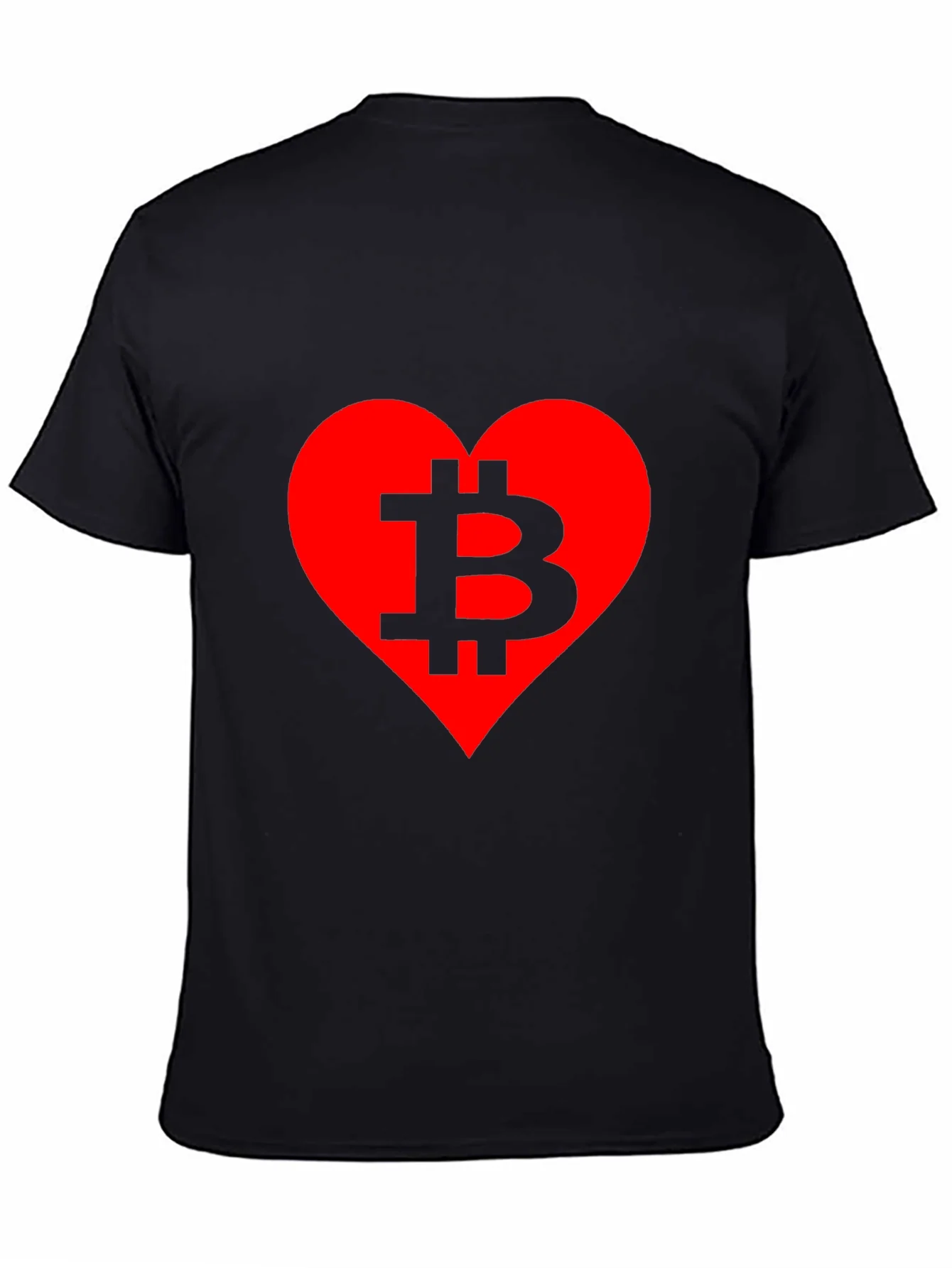 Rebbecca Bitcoin Lover T-Shirt - Crypto Heart Tee