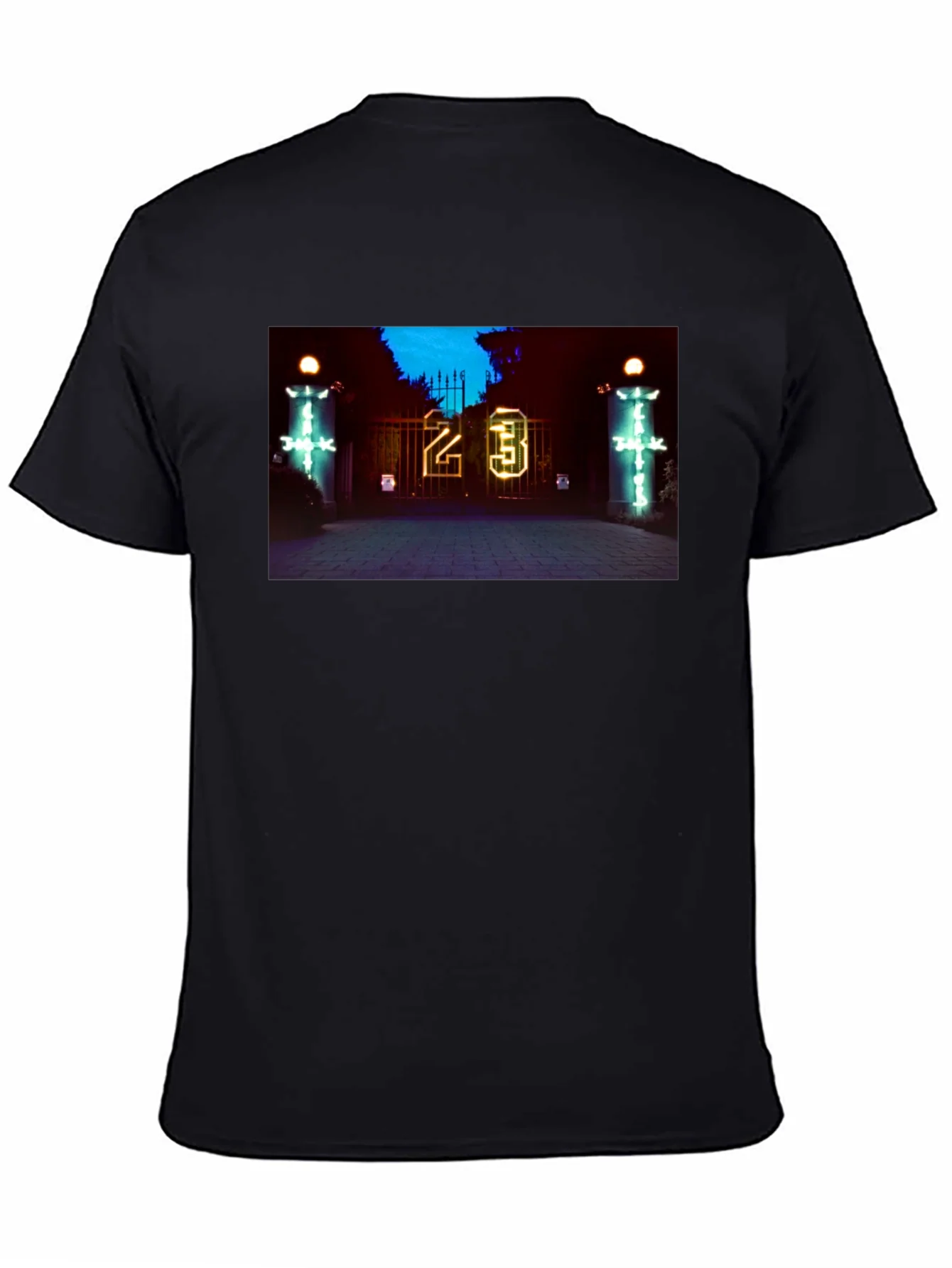 Rebbecca Travis Scott Astroworld 23 Black T-Shirt