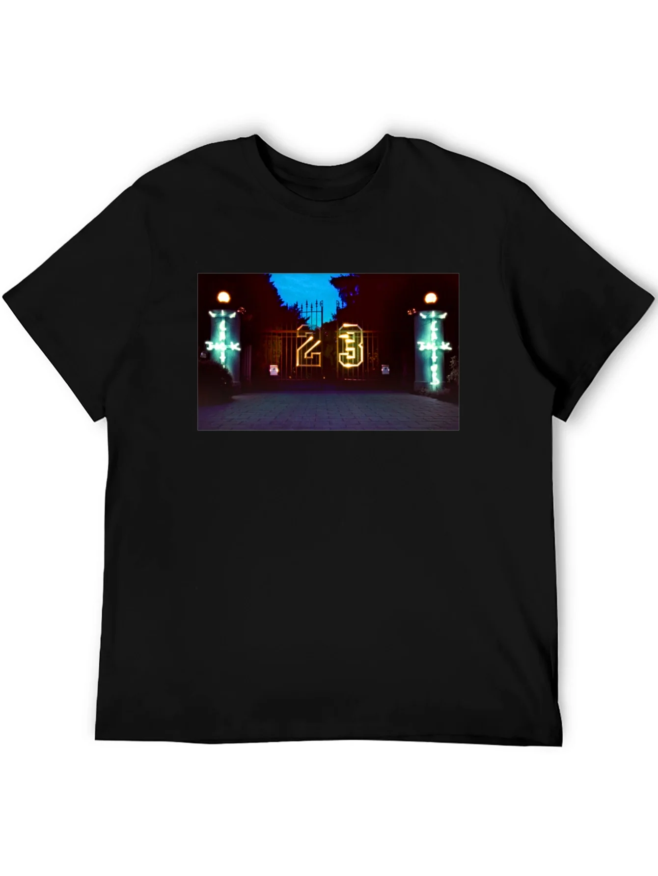 Rebbecca Travis Scott Astroworld 23 Black T-Shirt