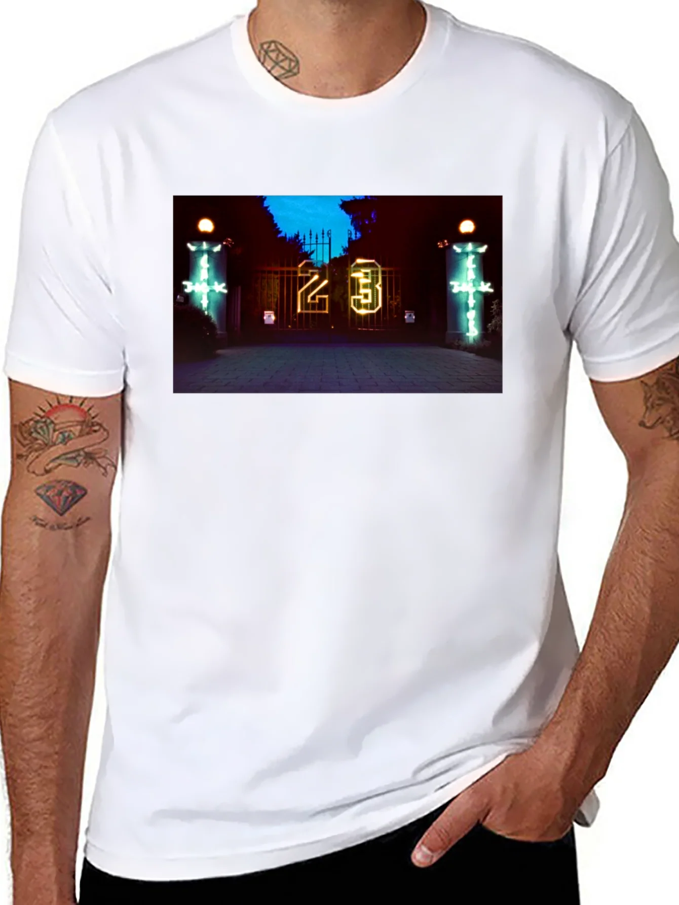 Rebbecca Travis Scott Astroworld 23 Black T-Shirt