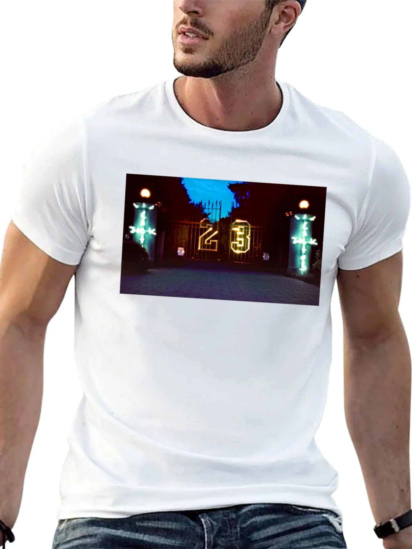 Rebbecca Travis Scott Astroworld 23 Black T-Shirt