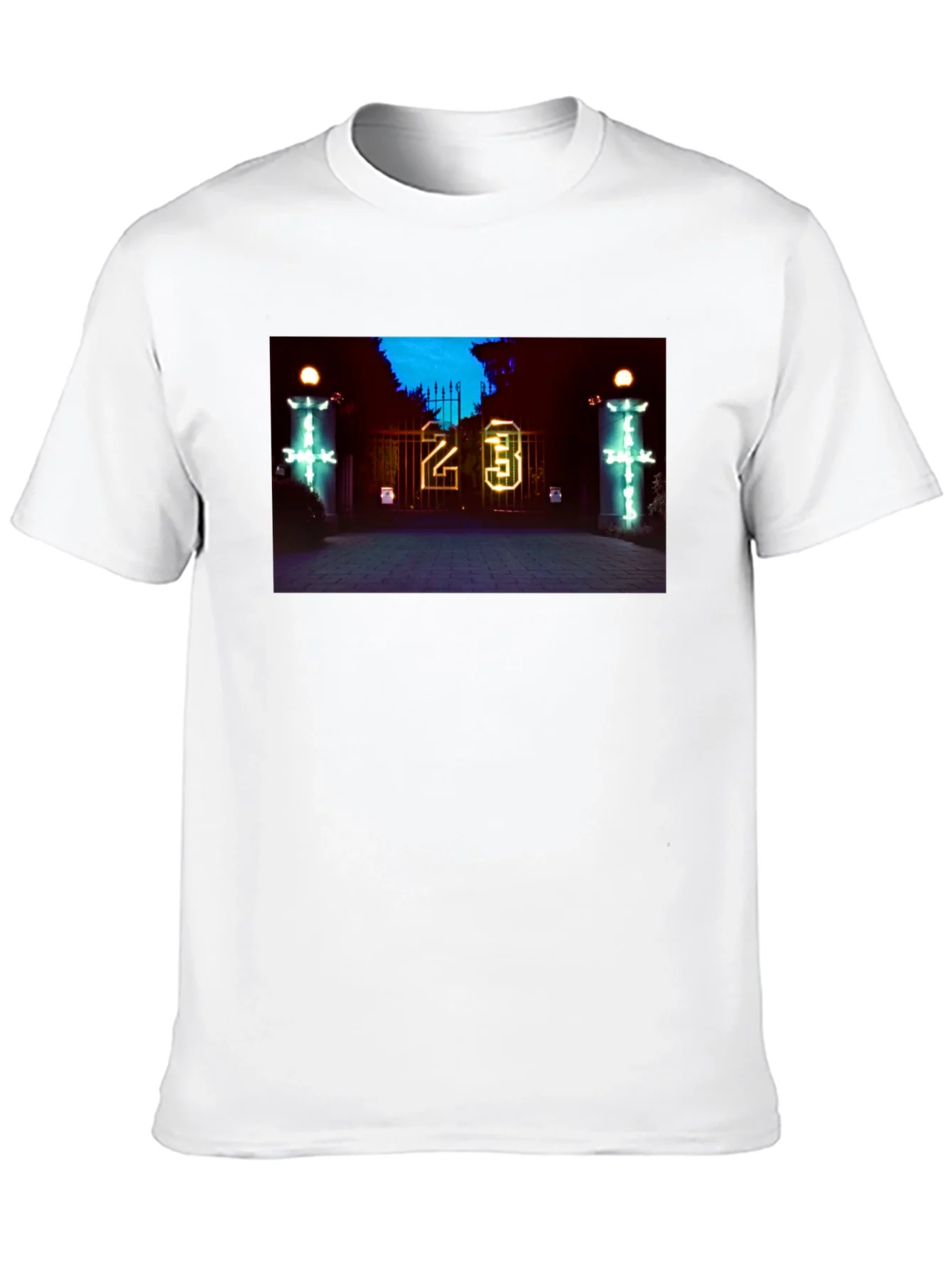 Rebbecca Travis Scott Astroworld 23 Black T-Shirt