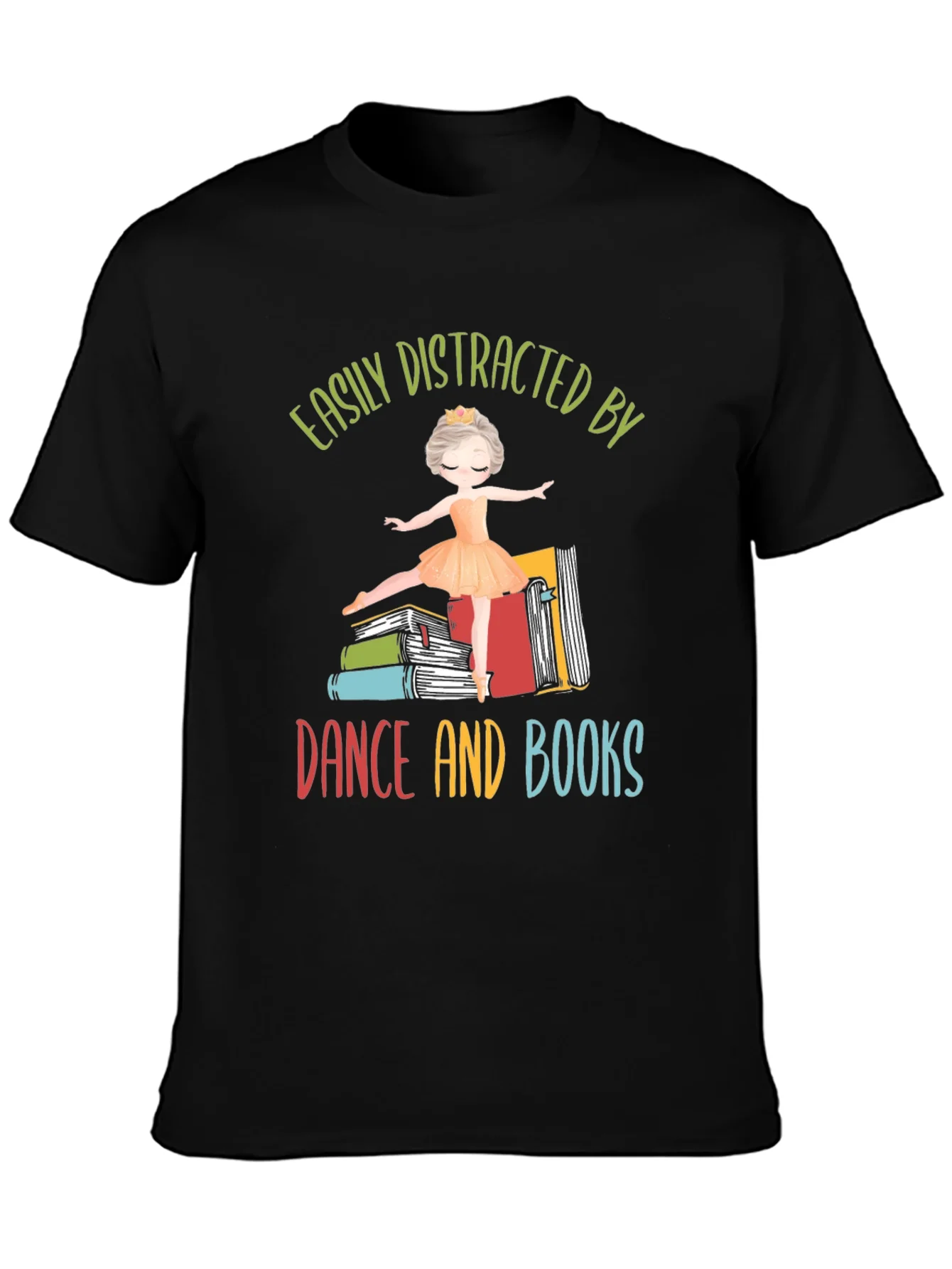 Camiseta Dance and Books Distracci¨®n Literaria