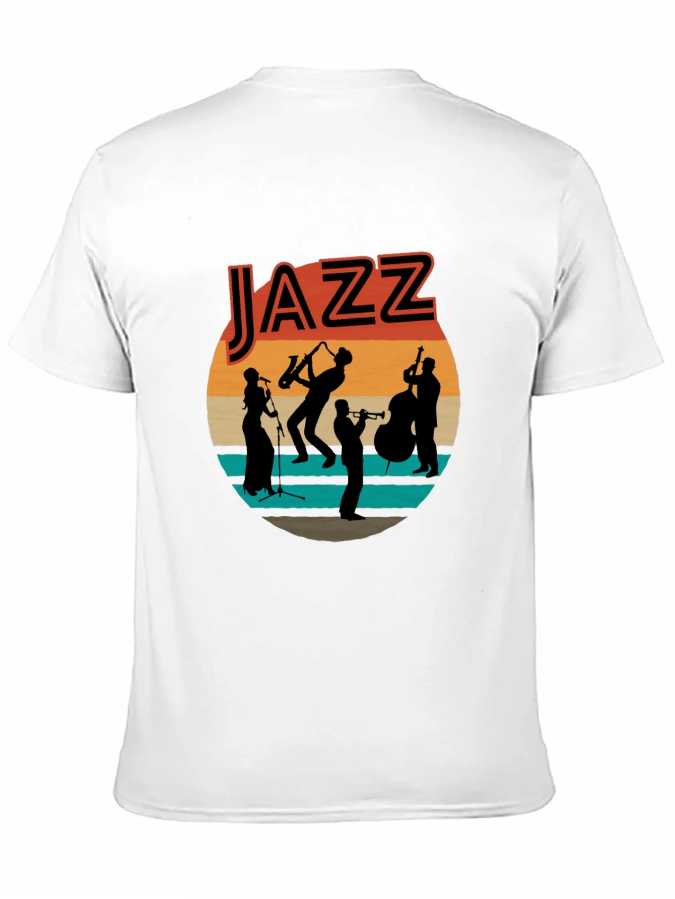 Rebbecca Jazz Band Graphic T-Shirt - Retro Music Tee