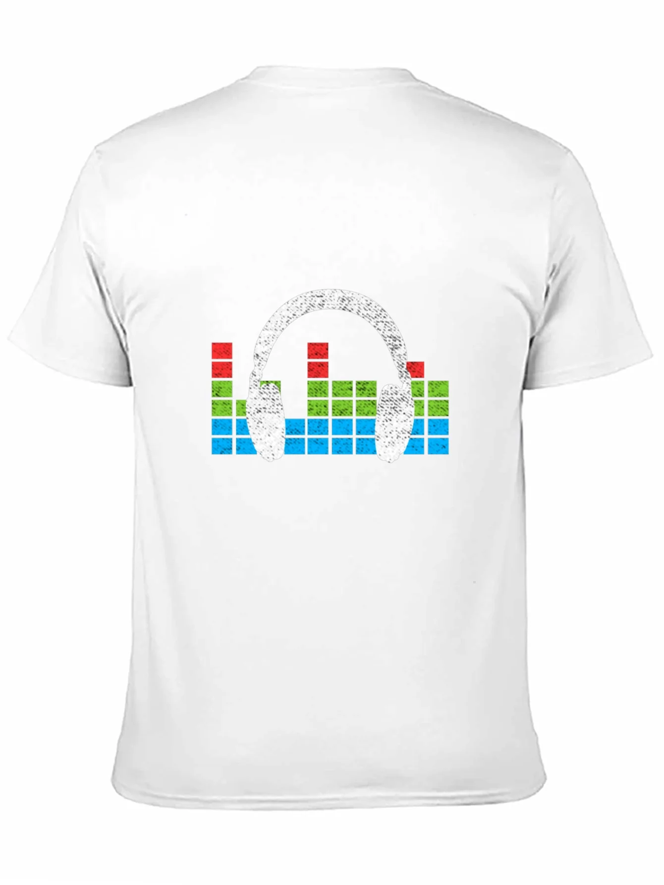 Rebbecca Retro Headphones Graphic T-Shirt - Music Lover Tee