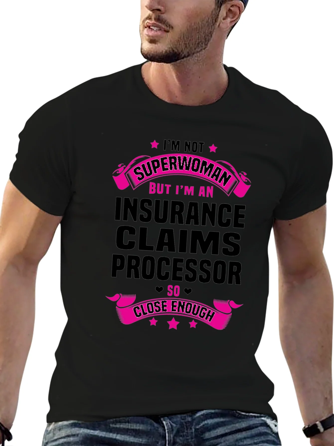 Rebbecca Insurance Claims Processor Superwoman T-Shirt