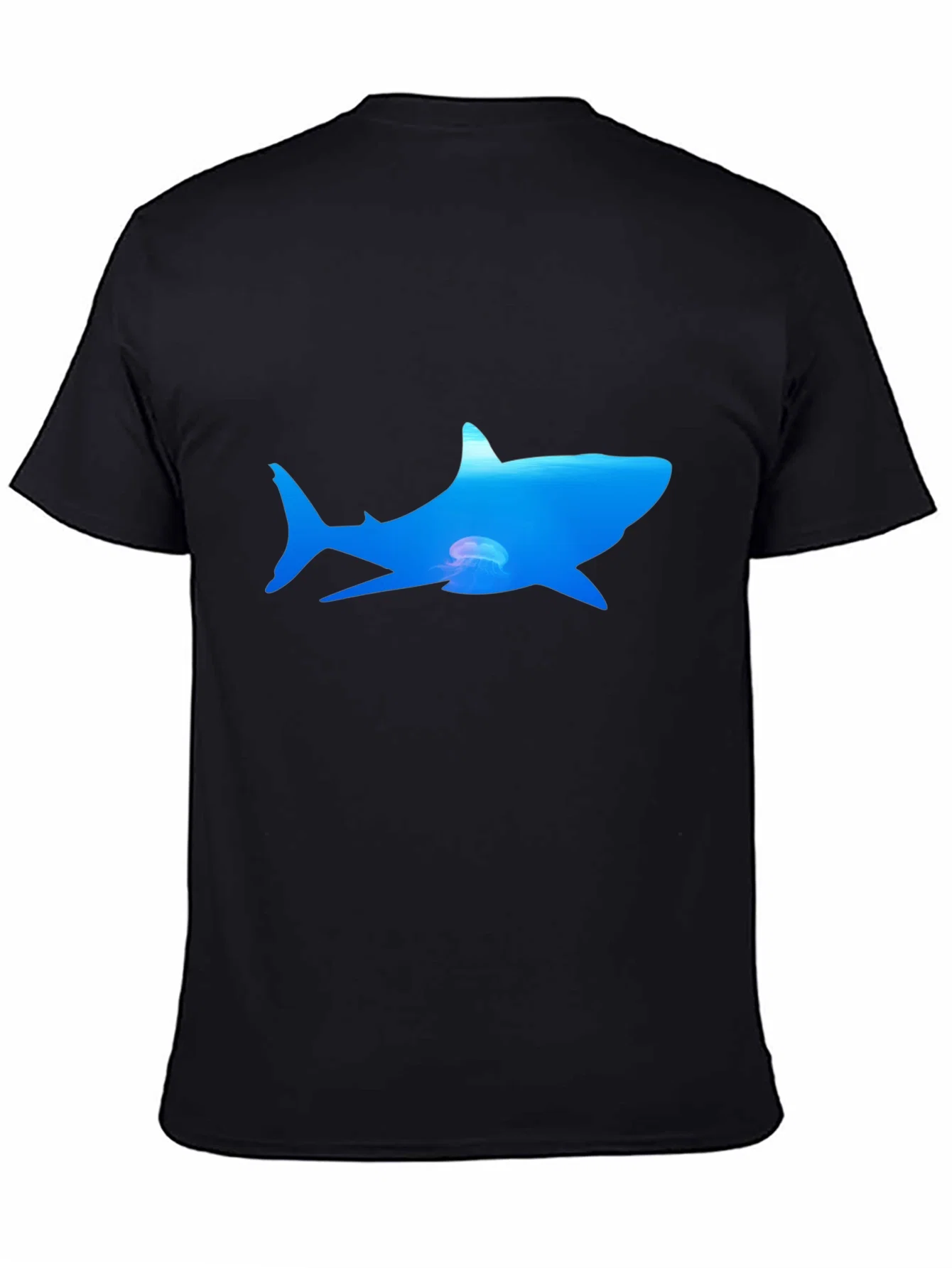 Rebbecca Ocean Shark Graphic Tee - Black