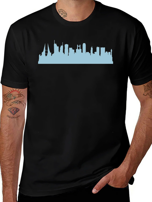 Rebbecca Cityscape Graphic Tee - Black