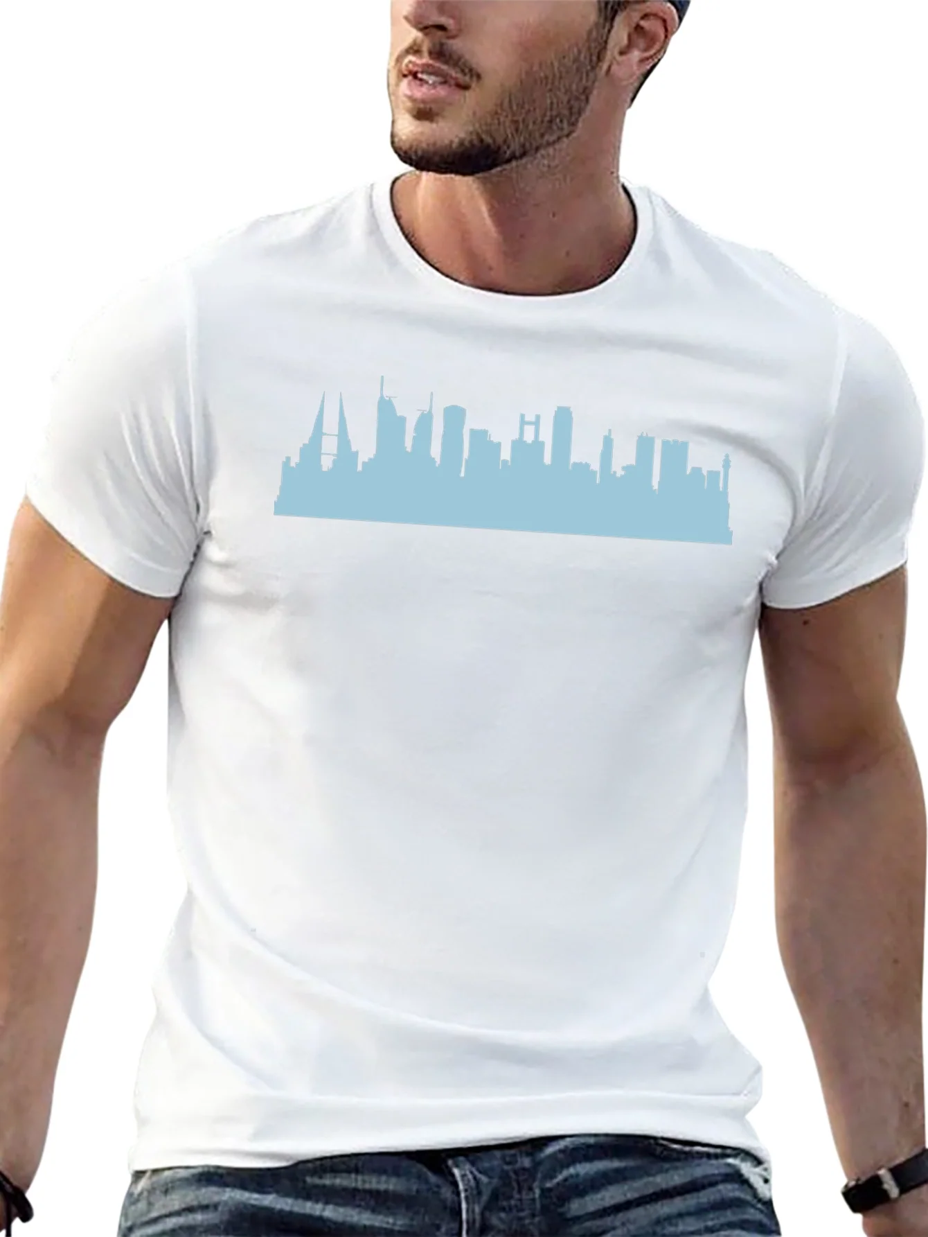 Rebbecca Cityscape Graphic Tee - Black