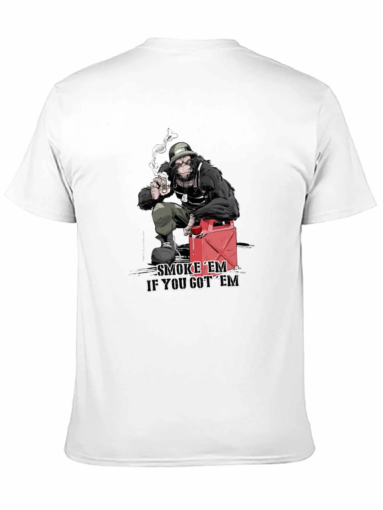 Rebbecca Smoke Em Gorilla Graphic Tee
