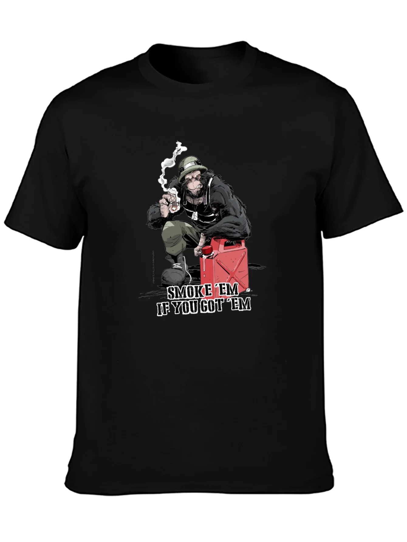 Rebbecca Smoke Em Gorilla Graphic Tee