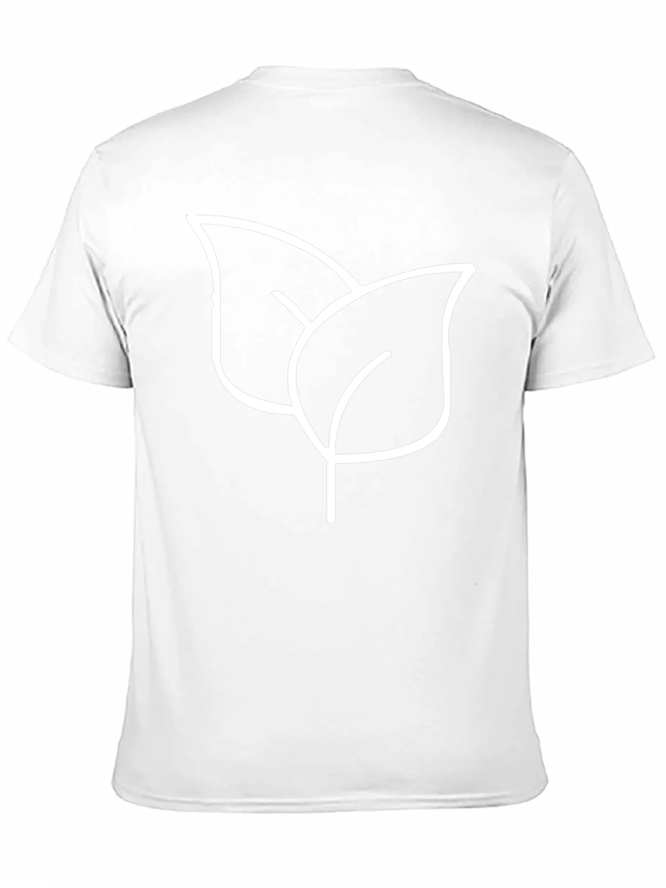 Rebbecca Eco-Friendly Leaf Graphic Black T-Shirt