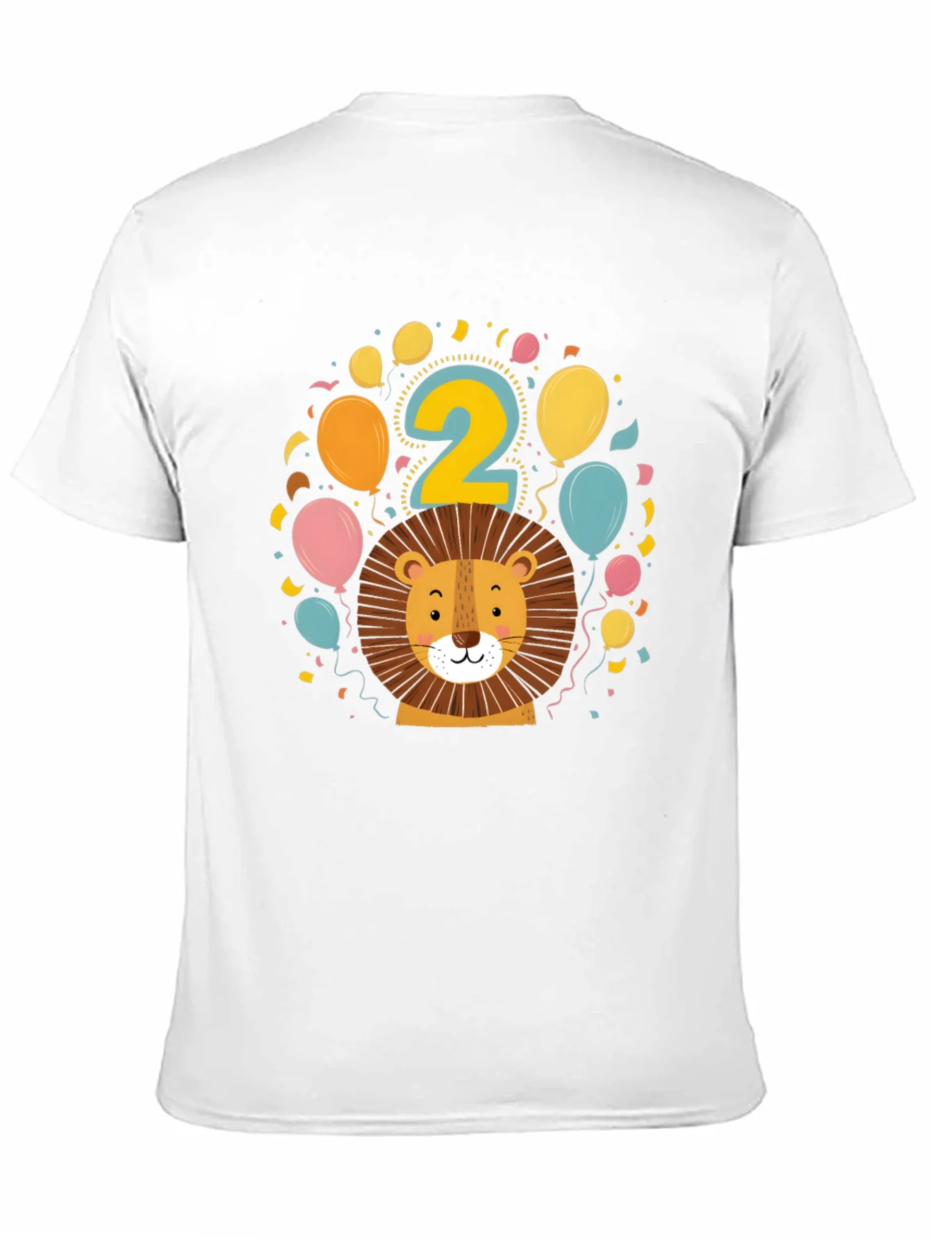 Rebbecca Lion 2nd Birthday T-Shirt - Cute Toddler Tee