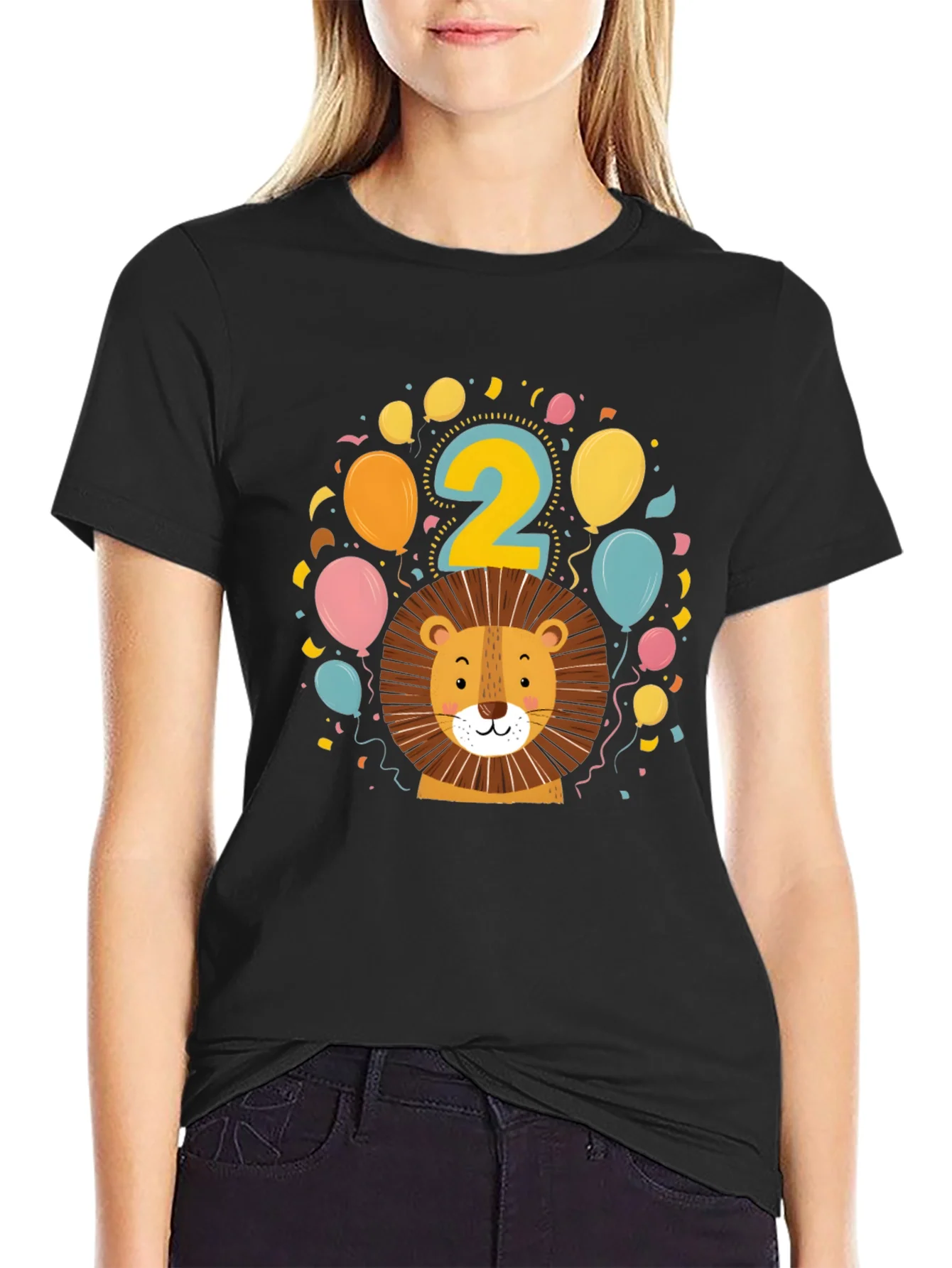 Rebbecca Lion 2nd Birthday T-Shirt - Cute Toddler Tee