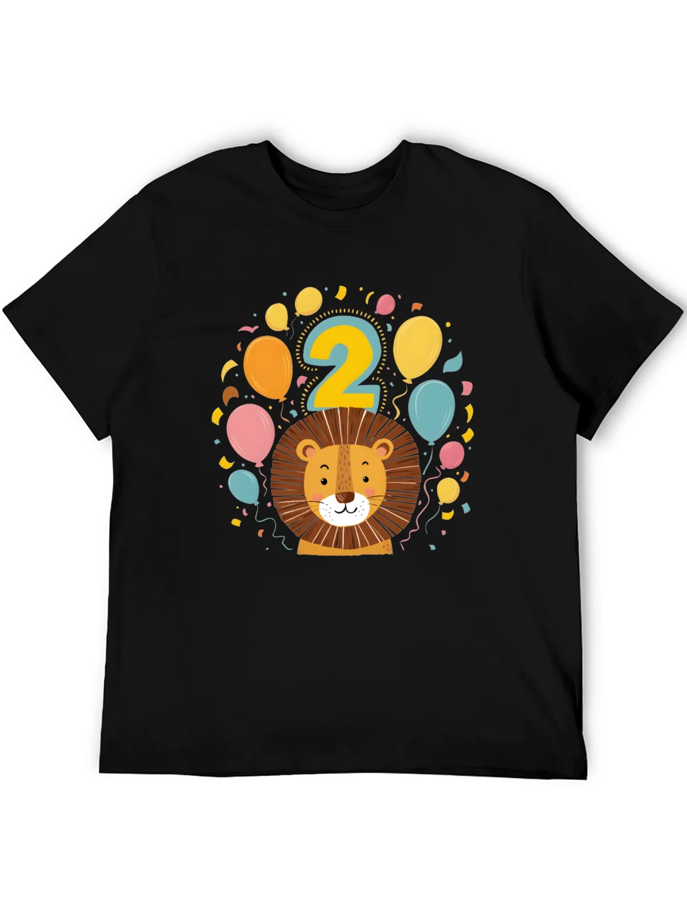 Rebbecca Lion 2nd Birthday T-Shirt - Cute Toddler Tee