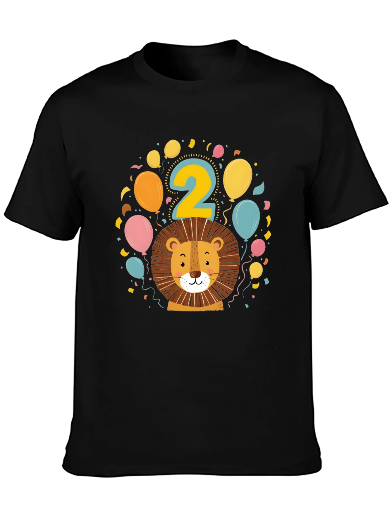 Rebbecca Lion 2nd Birthday T-Shirt - Cute Toddler Tee