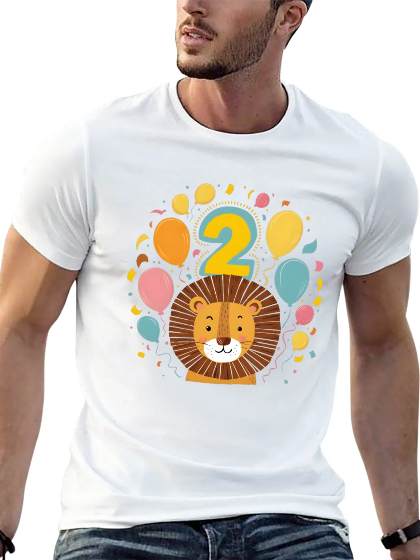 Rebbecca Lion 2nd Birthday T-Shirt - Cute Toddler Tee