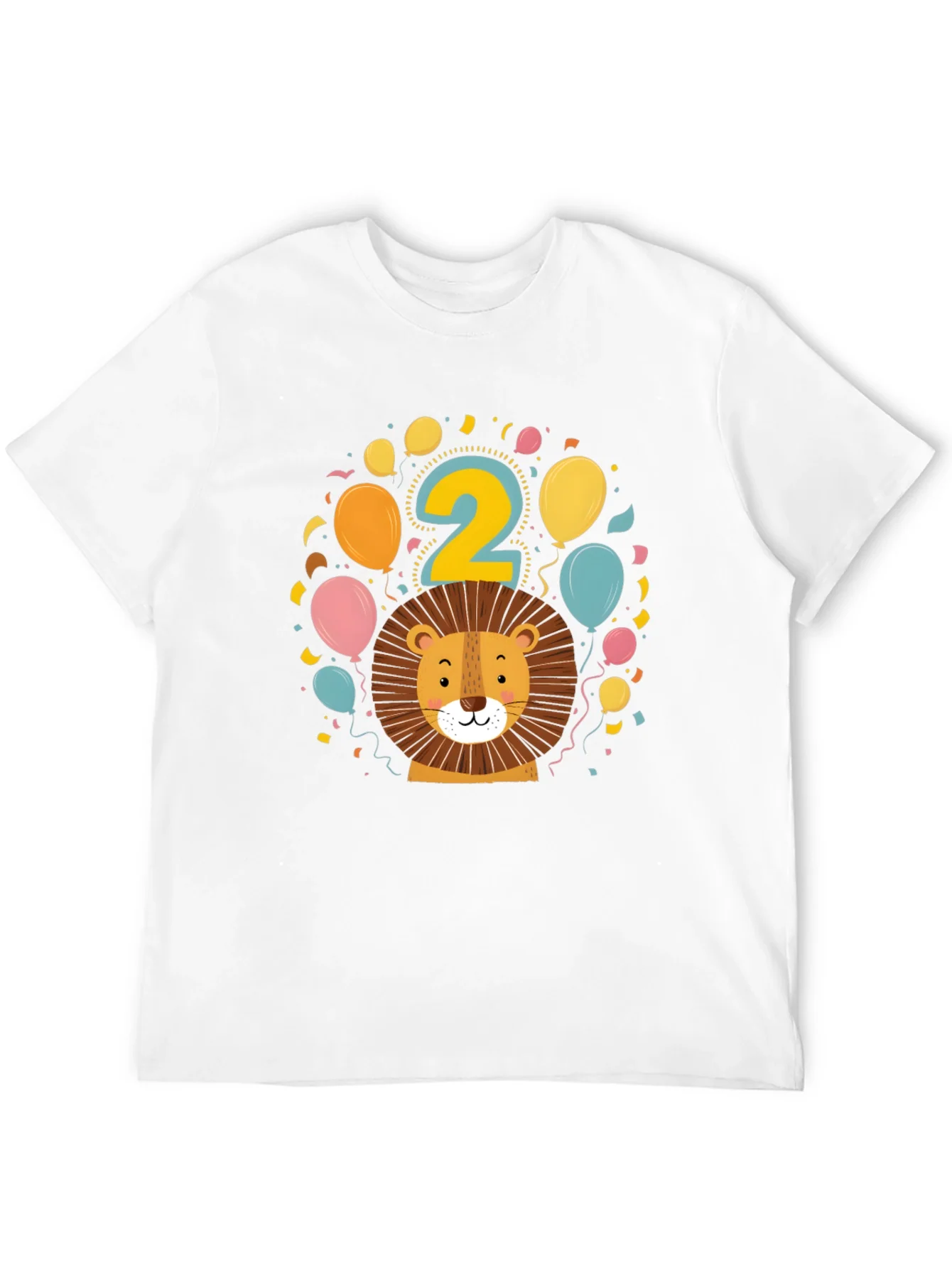 Rebbecca Lion 2nd Birthday T-Shirt - Cute Toddler Tee