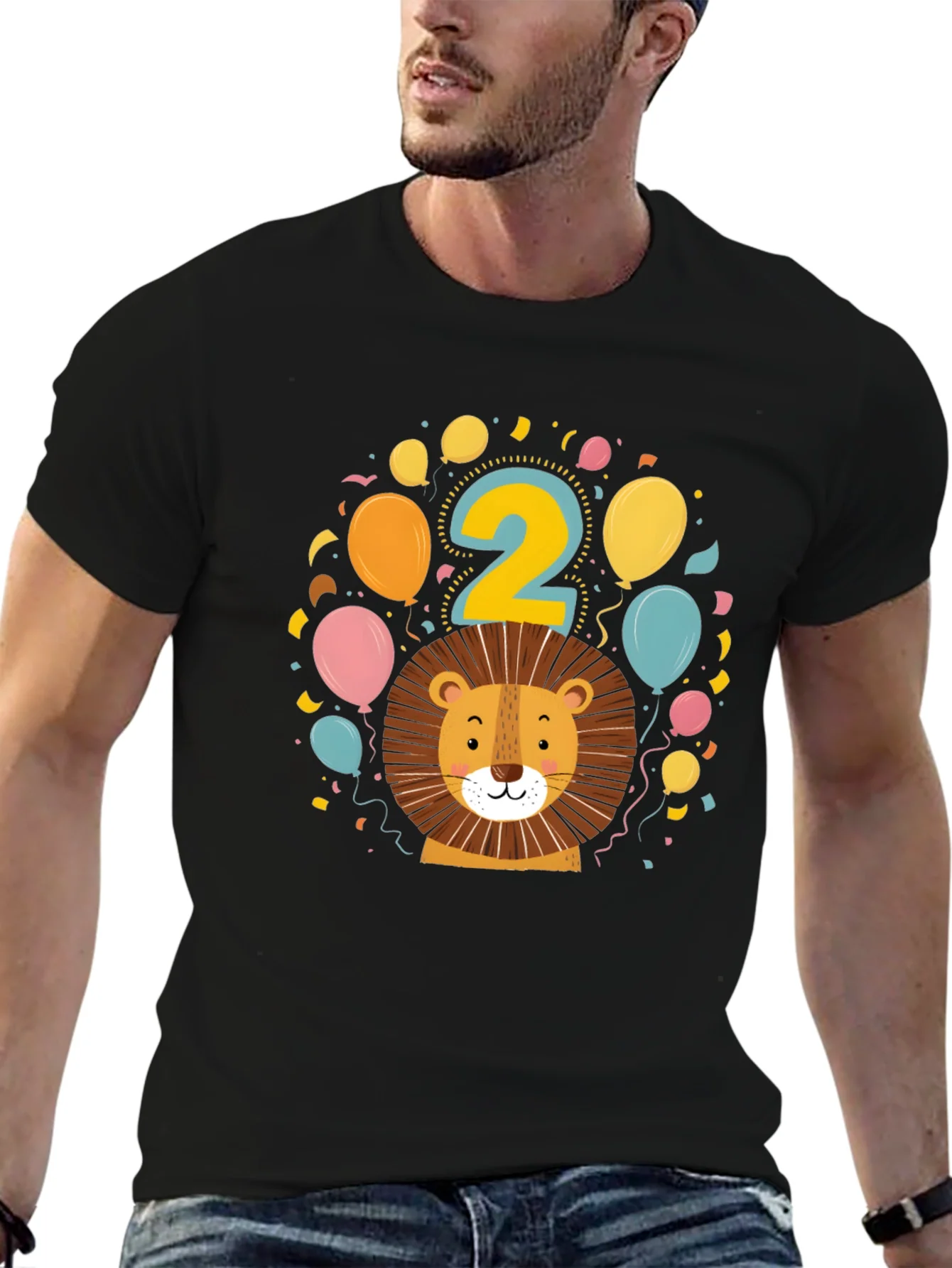 Rebbecca Lion 2nd Birthday T-Shirt - Cute Toddler Tee