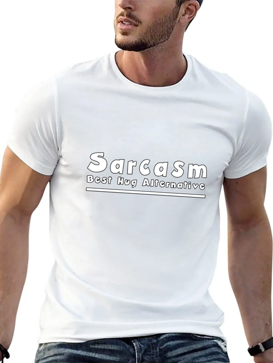 Rebbecca Sarcasm Best Hug Alternative Black T-Shirt
