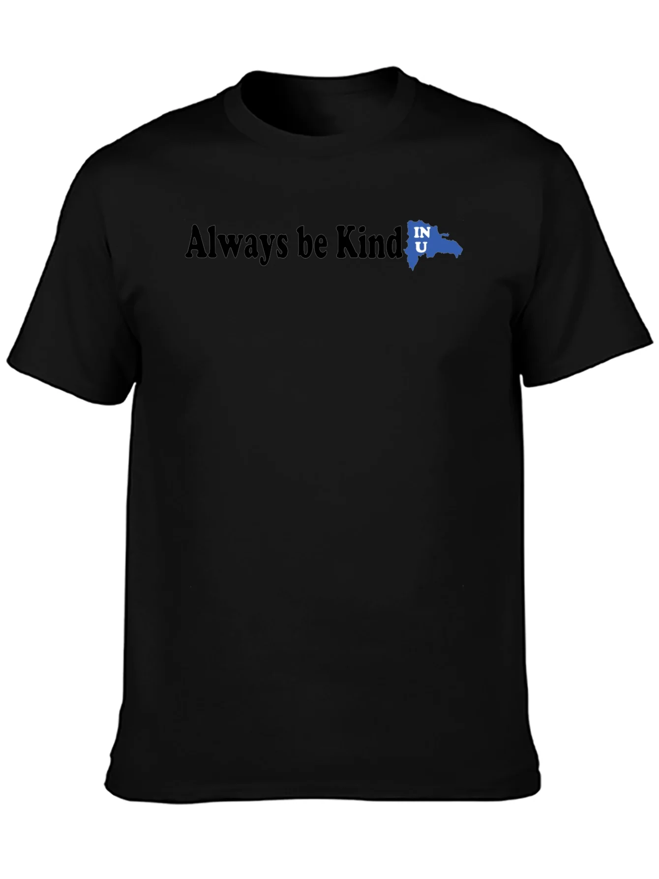 Camiseta Negra Always be Kind Rep¨²blica Dominicana