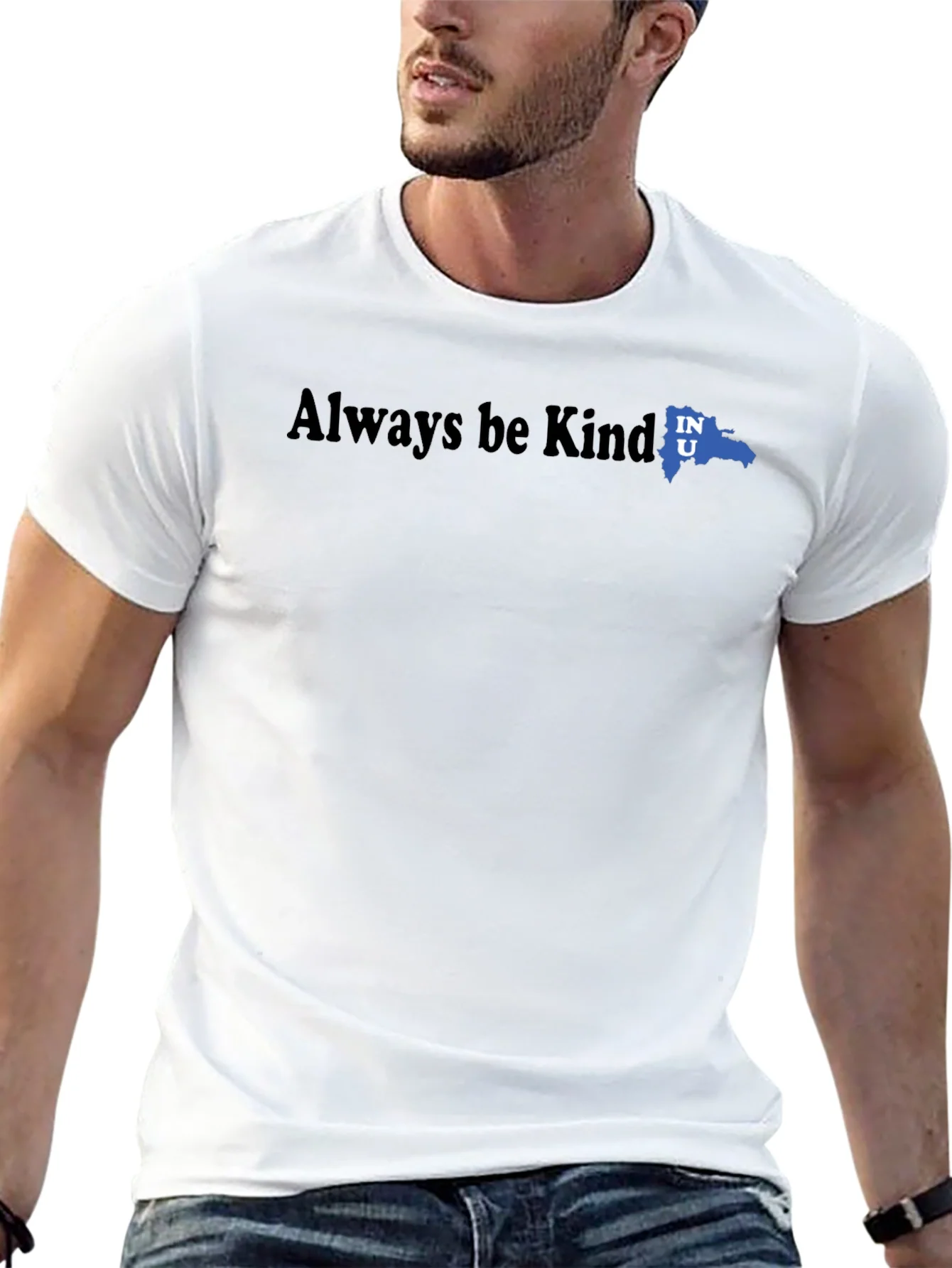 Camiseta Negra Always be Kind Rep¨²blica Dominicana