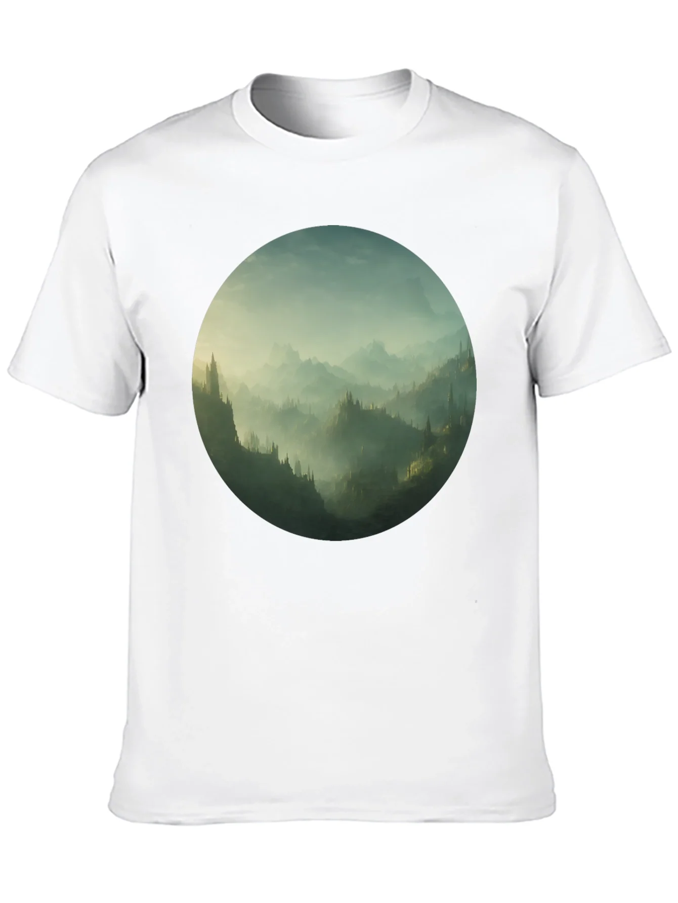 Rebbecca Mystic Mountain Vista Black T-Shirt