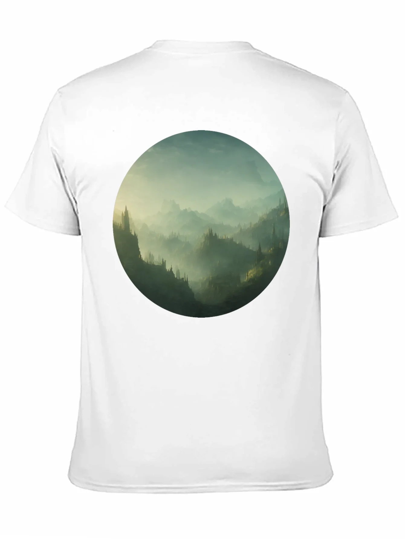 Rebbecca Mystic Mountain Vista Black T-Shirt