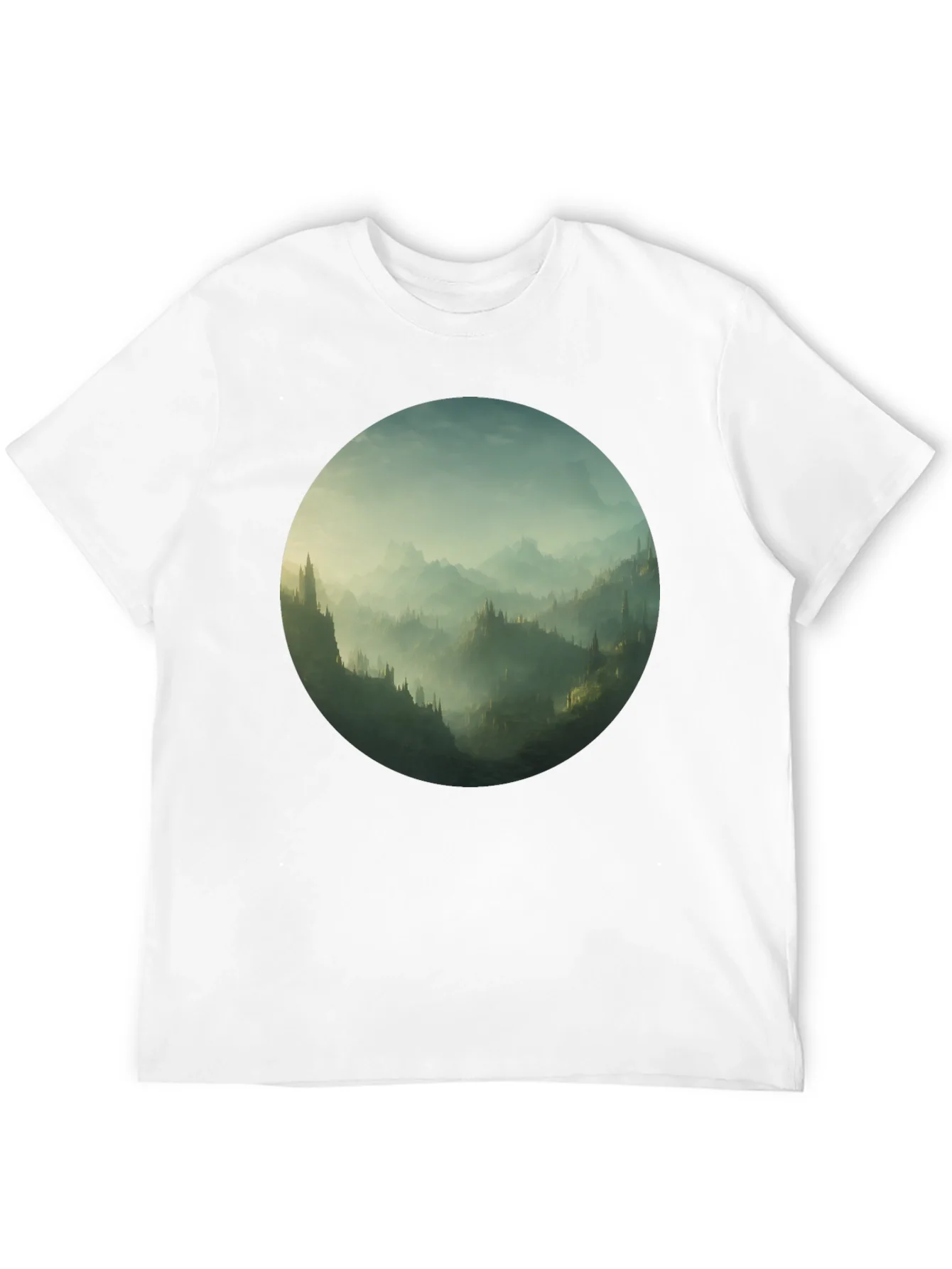 Rebbecca Mystic Mountain Vista Black T-Shirt