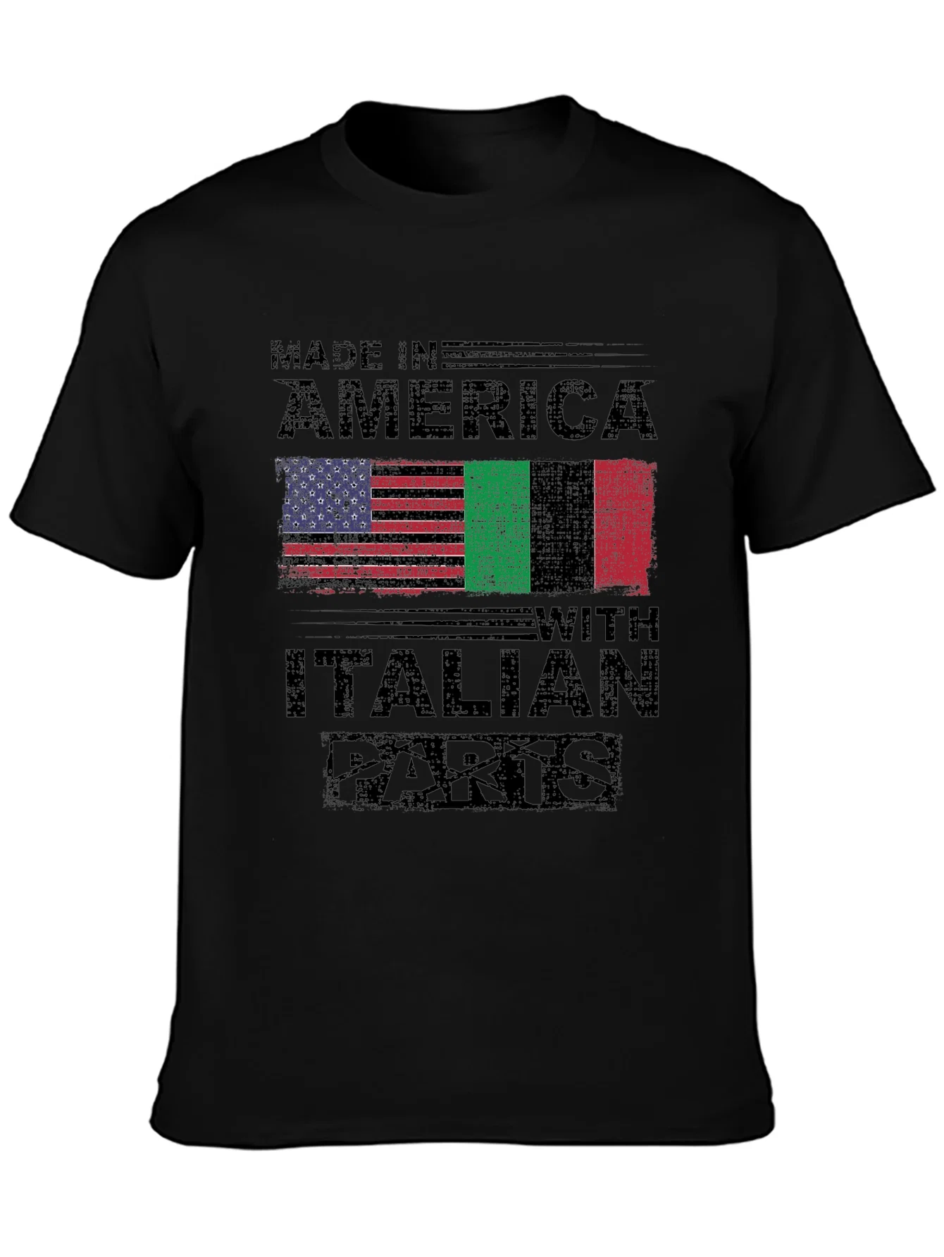 Rebbecca Made In America with Italian Parts Black T-Shirt